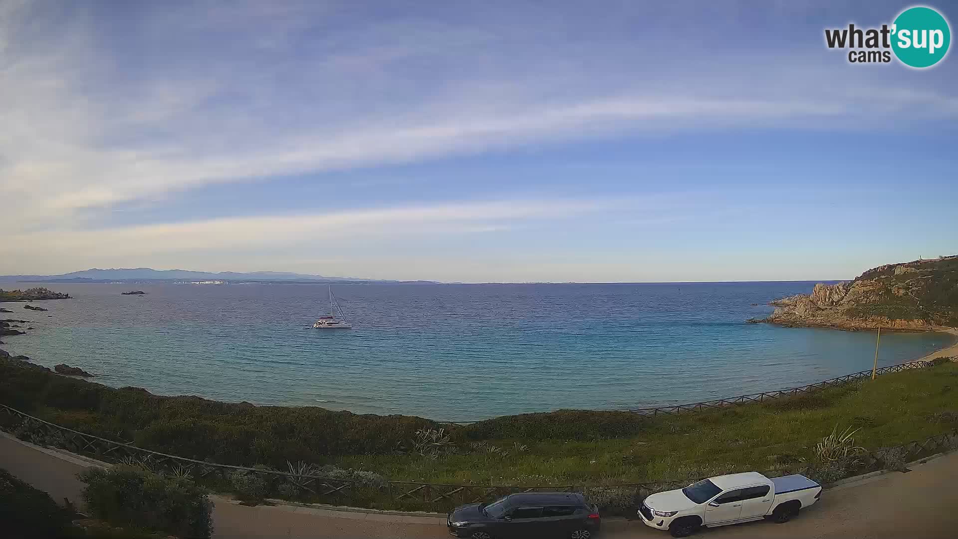 Cámara web playa Rena Bianca – Santa Teresa Gallura – Cerdeña
