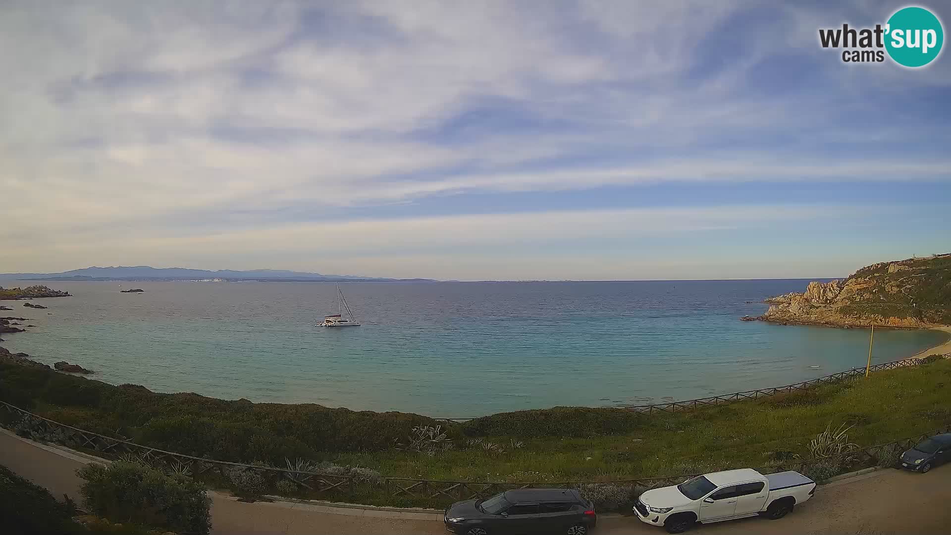 Webcam Rena Bianca beach – Spiaggia Rena Bianca – Santa Teresa Gallura – Sardinia
