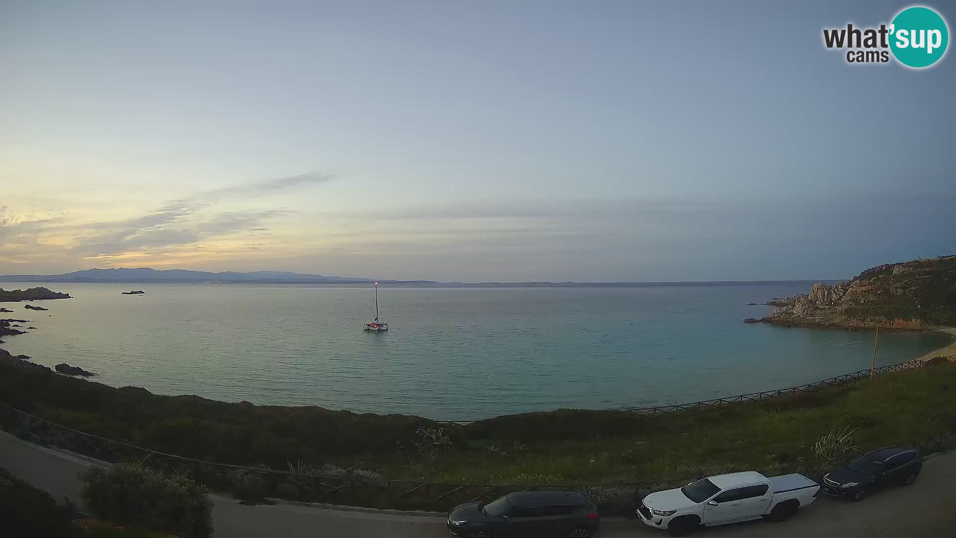 Web kamera plaže Rena Bianca – Santa Teresa Gallura – Sardinija