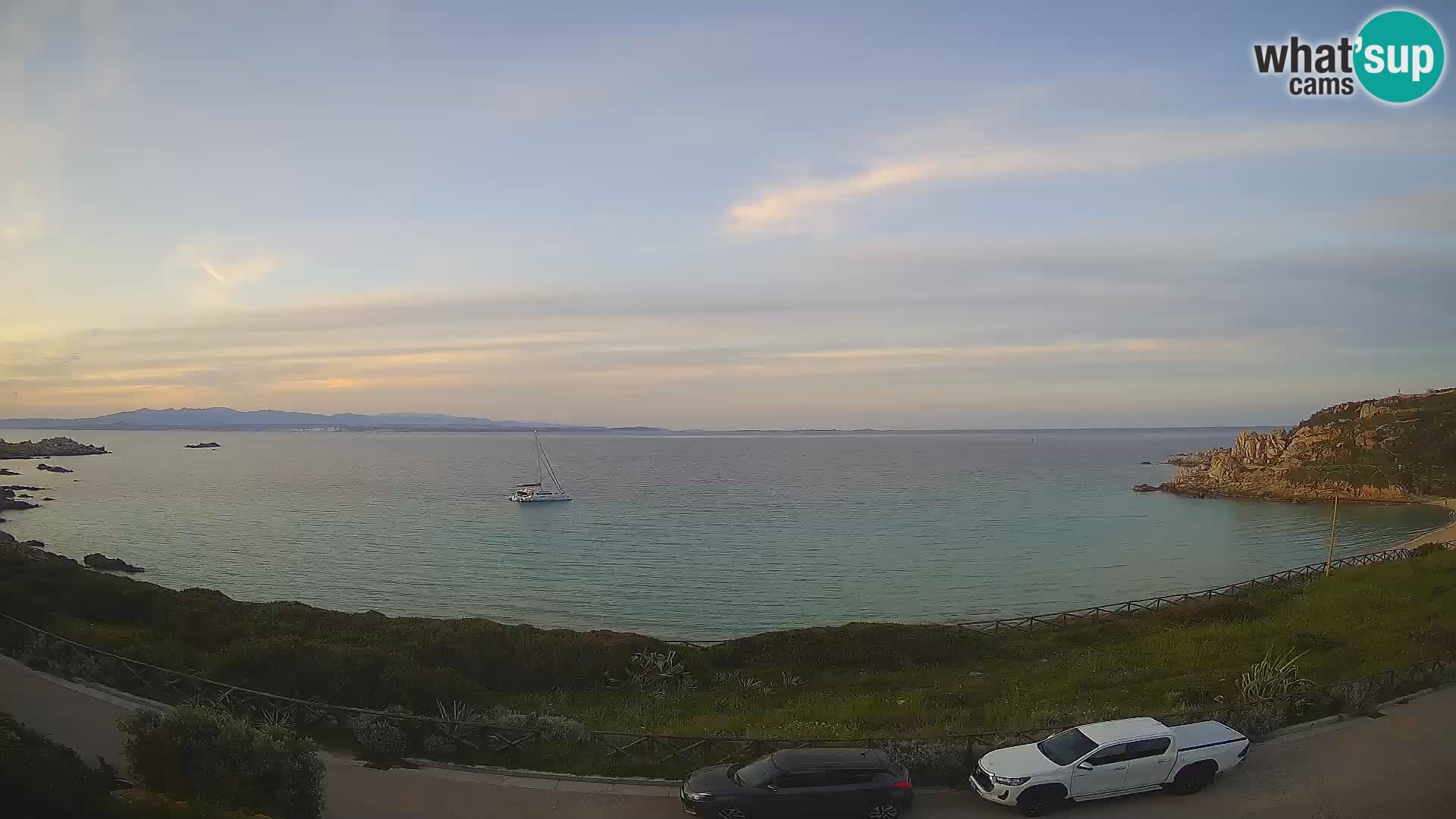 Webcam de la plage Rena Bianca – Santa Teresa Gallura – Sardaigne