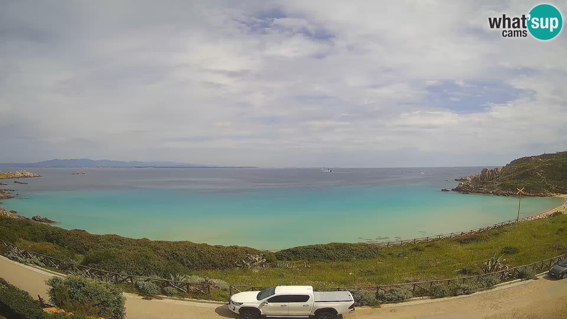 Webcam Spiaggia Rena Bianca – Santa Teresa Gallura – Sardegna