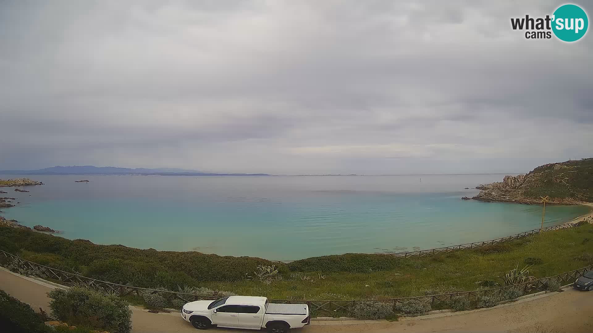 Web kamera plaže Rena Bianca – Santa Teresa Gallura – Sardinija