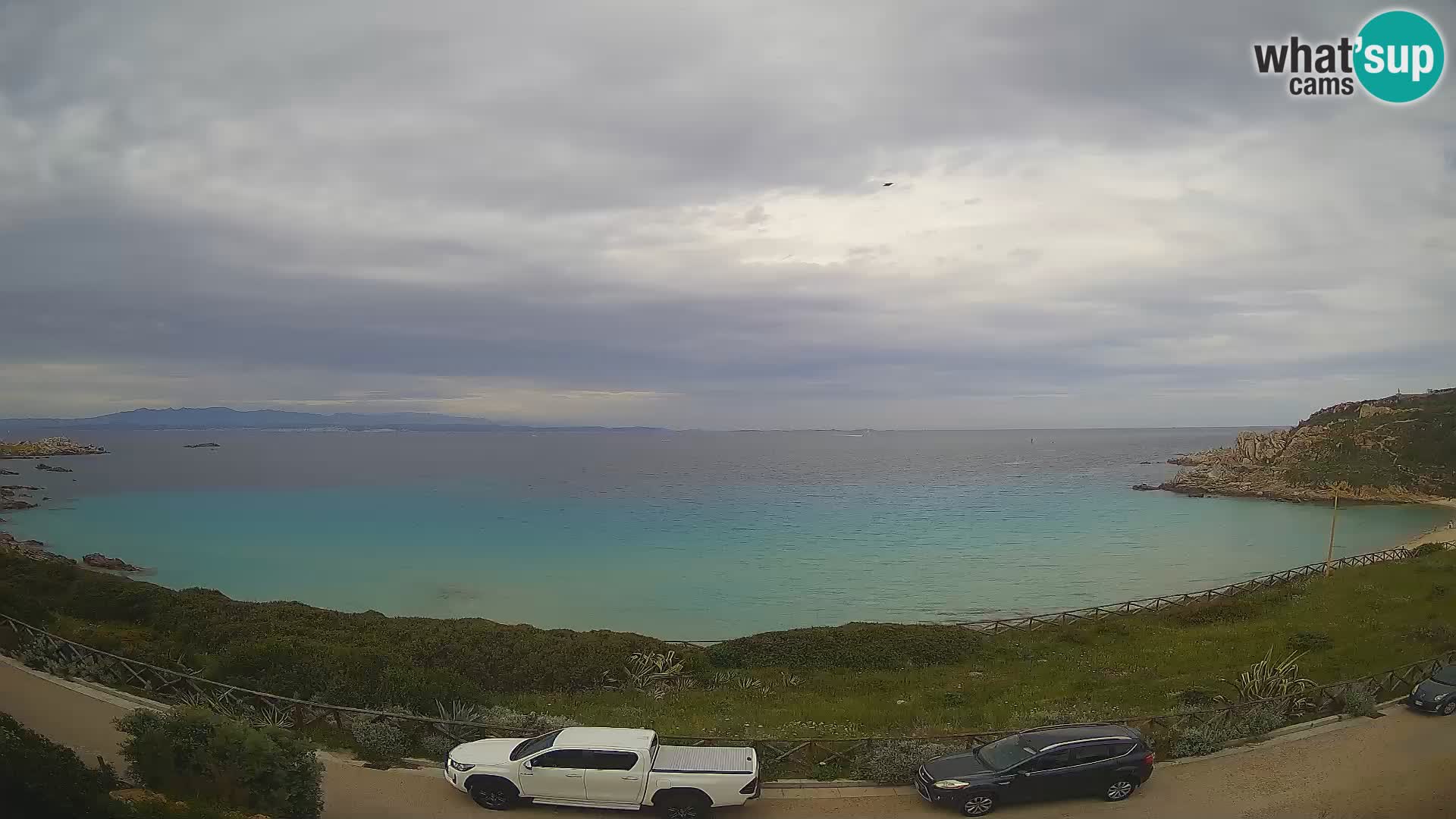 Spletna kamera plaža Rena Bianca – Santa Teresa Gallura – Sardinija