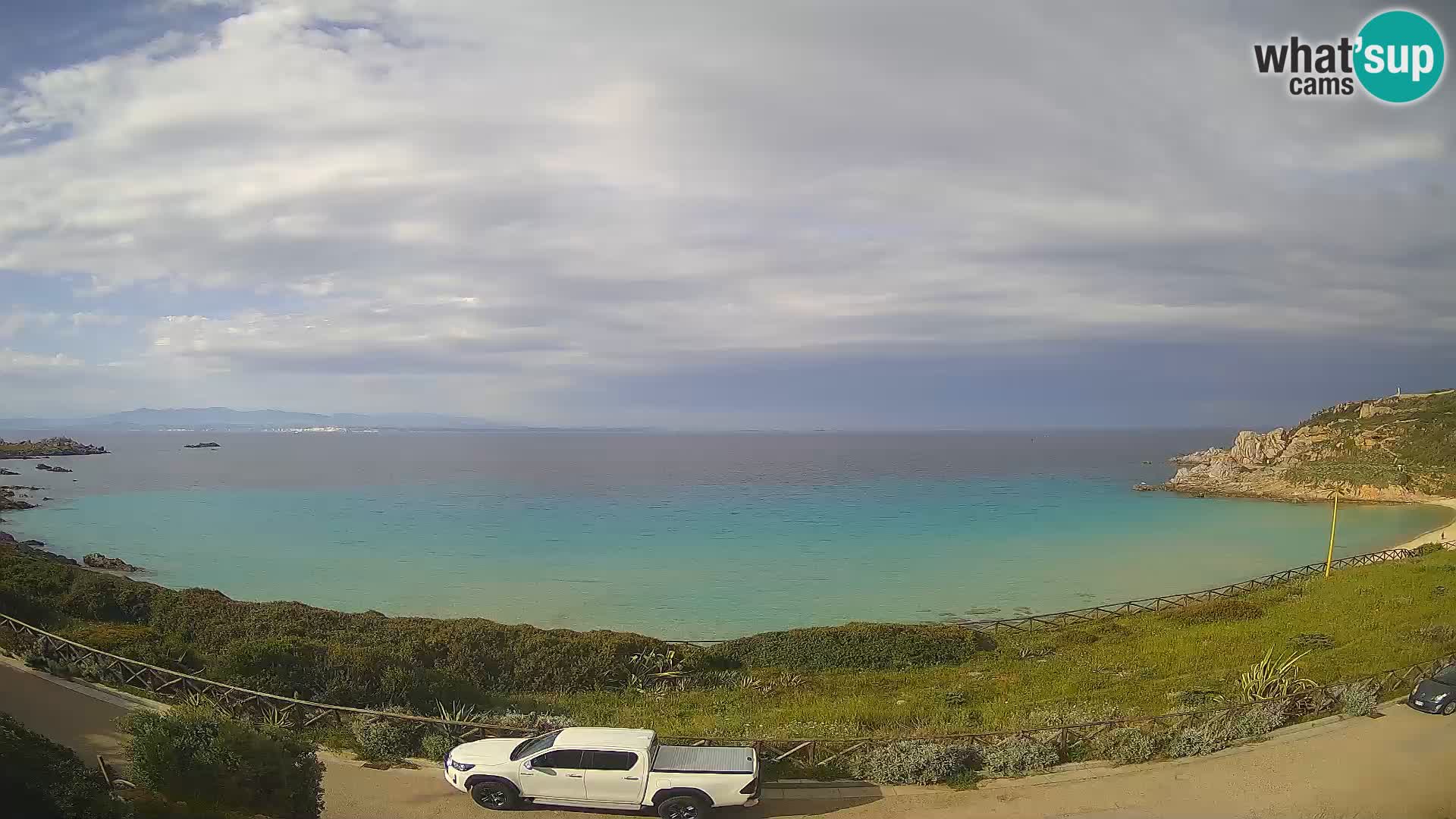 Webcam Rena Bianca beach – Spiaggia Rena Bianca – Santa Teresa Gallura – Sardinia