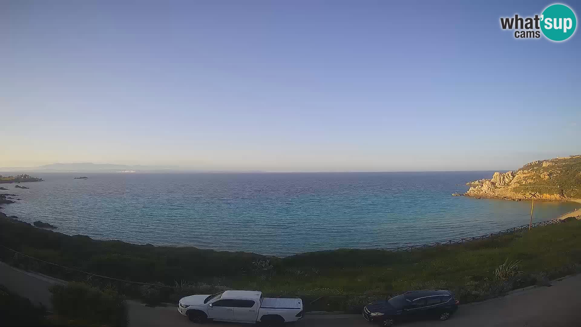 Webcam Rena Bianca beach – Spiaggia Rena Bianca – Santa Teresa Gallura – Sardinia