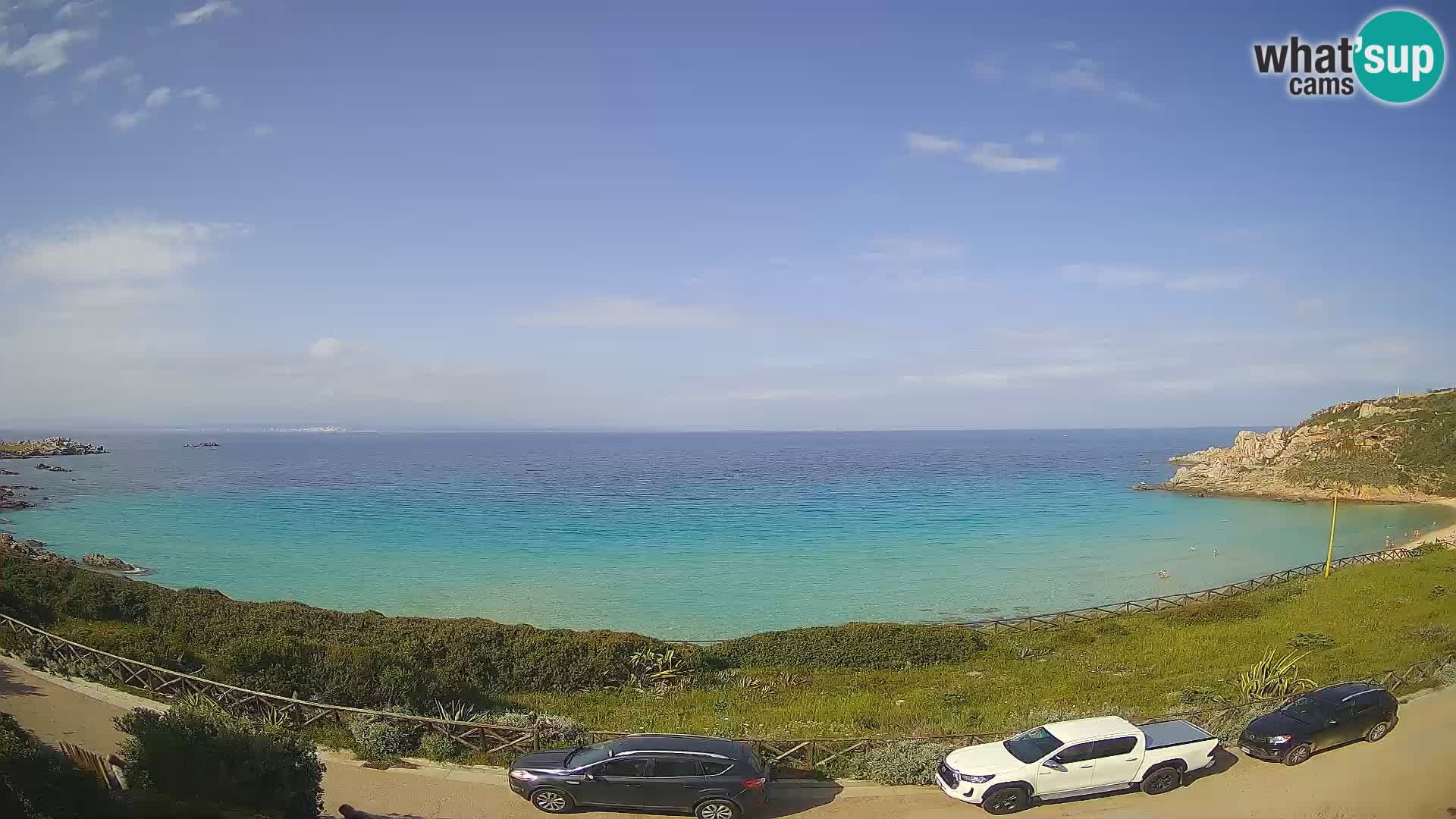 Cámara web playa Rena Bianca – Santa Teresa Gallura – Cerdeña