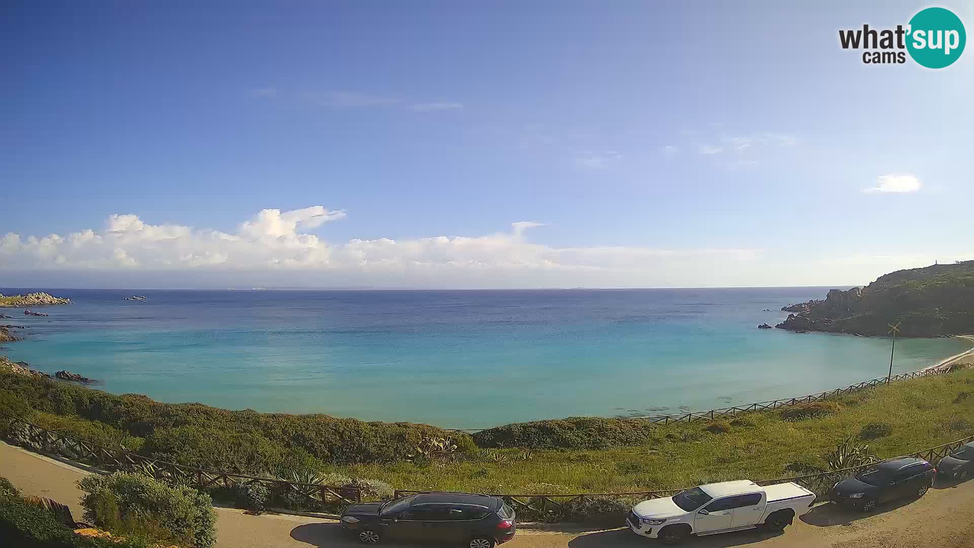 Cámara web playa Rena Bianca – Santa Teresa Gallura – Cerdeña