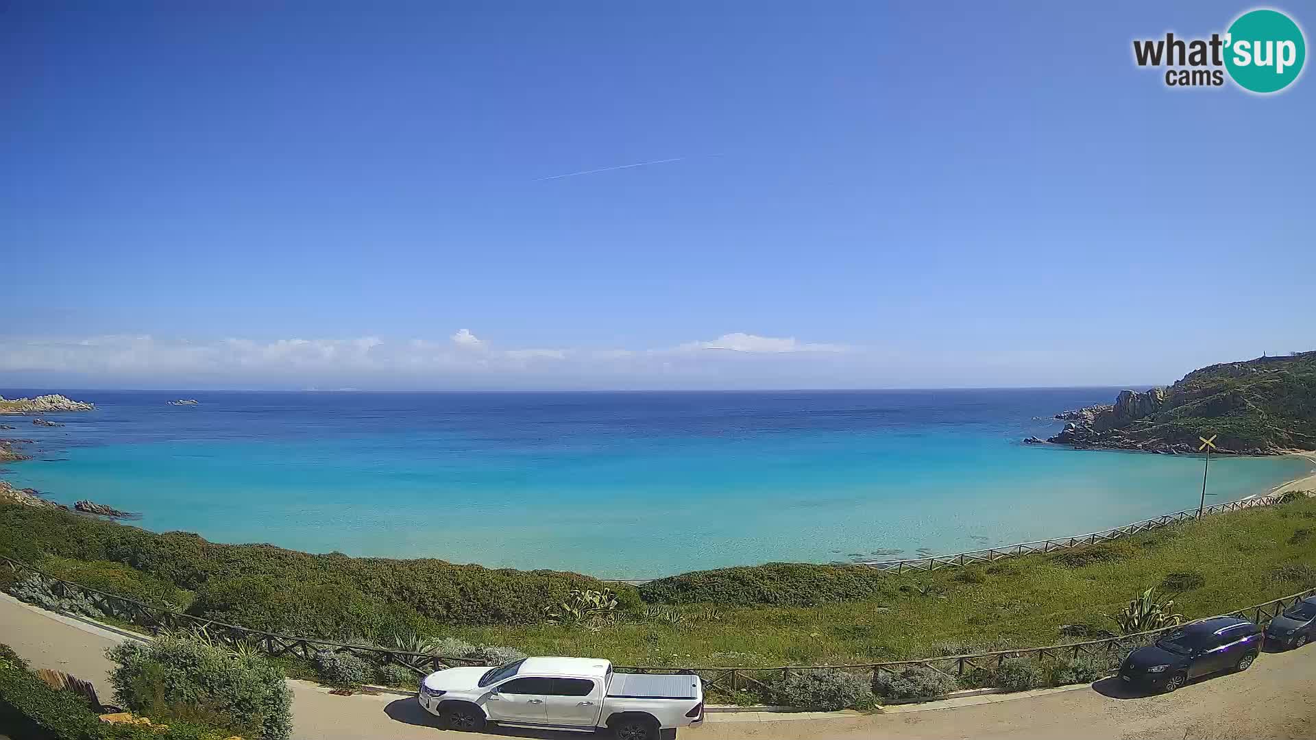 Webcam de la plage Rena Bianca – Santa Teresa Gallura – Sardaigne