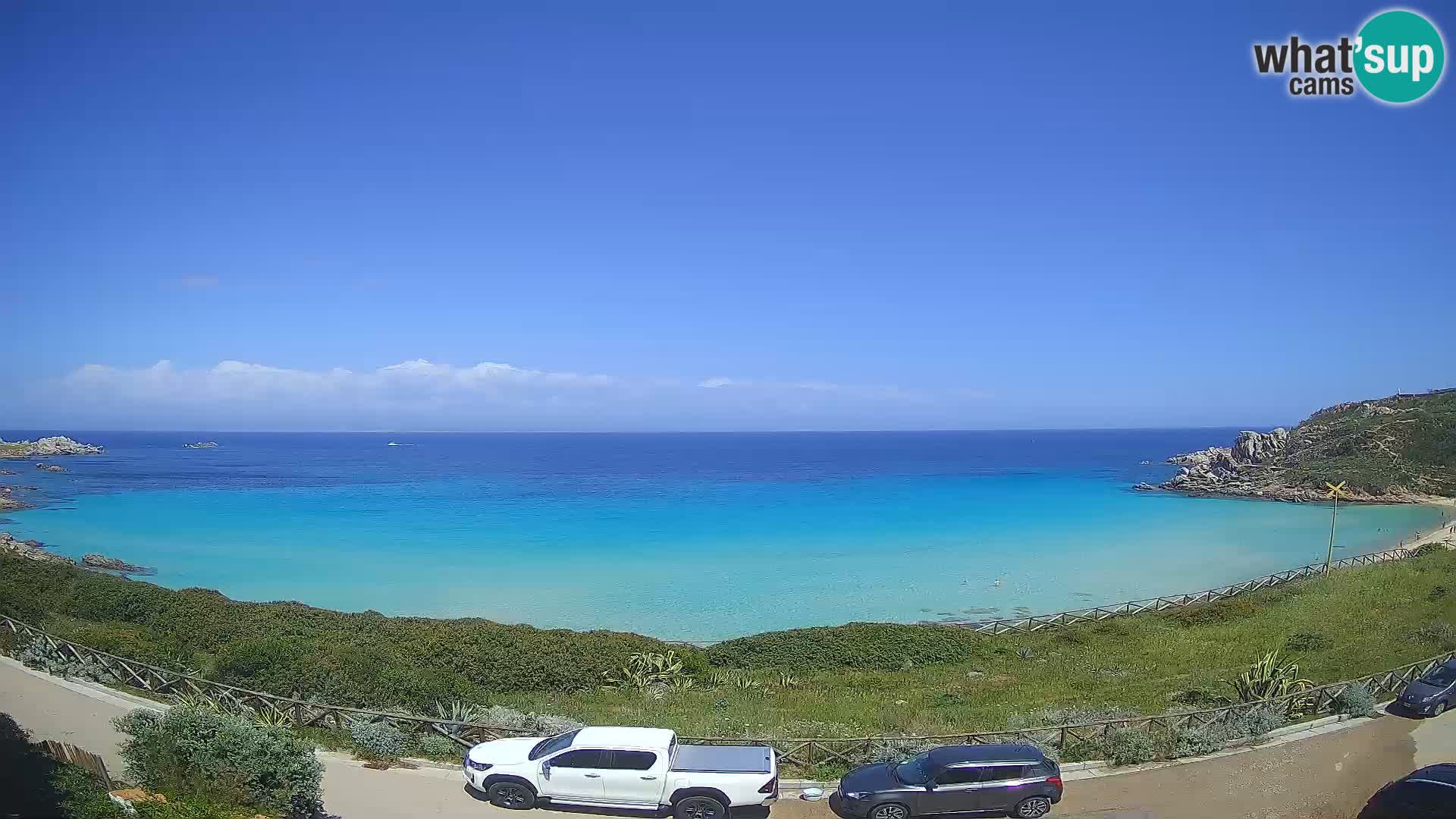 Cámara web playa Rena Bianca – Santa Teresa Gallura – Cerdeña