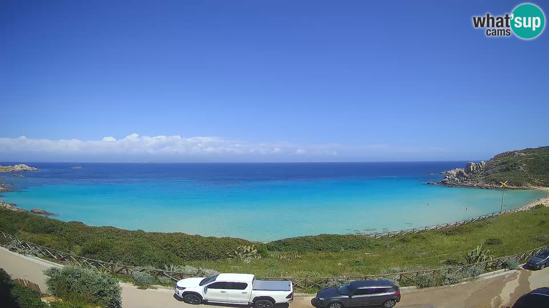 Cámara web playa Rena Bianca – Santa Teresa Gallura – Cerdeña