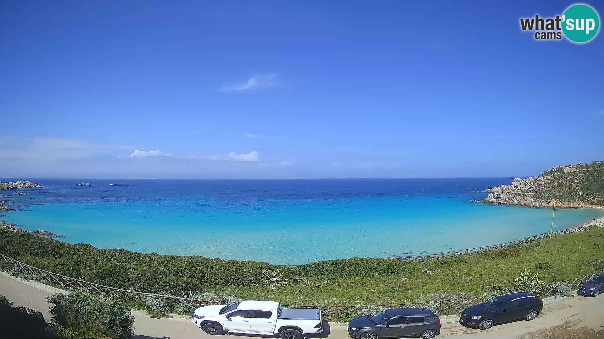 Webcam de la plage Rena Bianca – Santa Teresa Gallura – Sardaigne