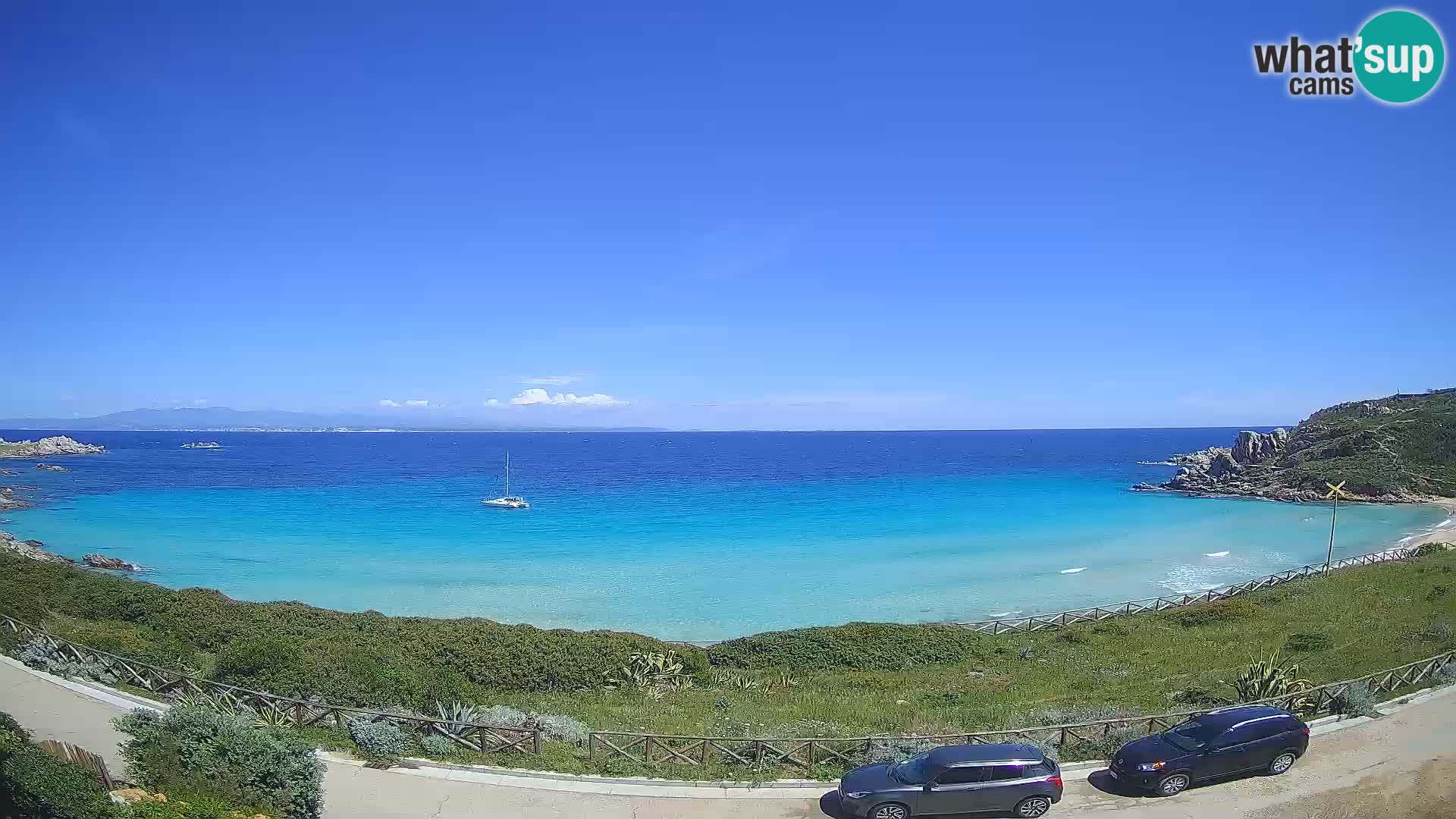 Webcam de la plage Rena Bianca – Santa Teresa Gallura – Sardaigne
