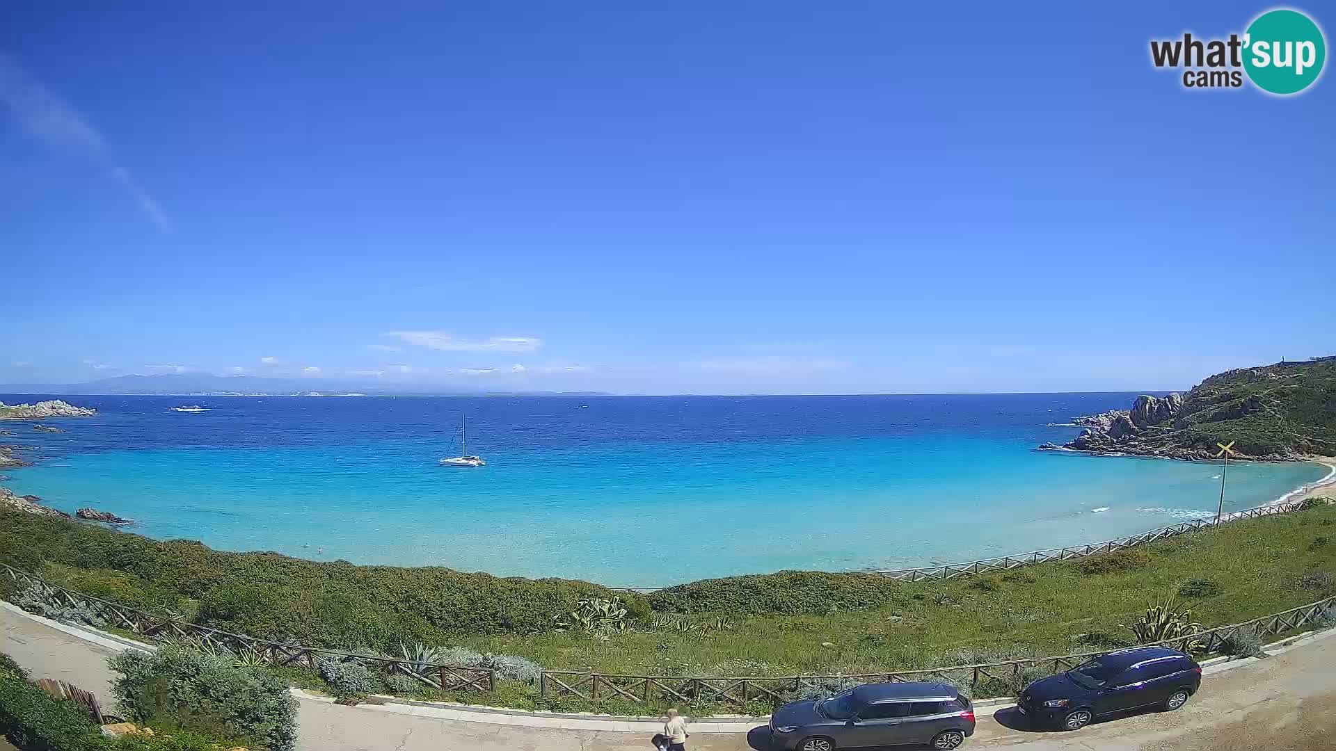 Cámara web playa Rena Bianca – Santa Teresa Gallura – Cerdeña