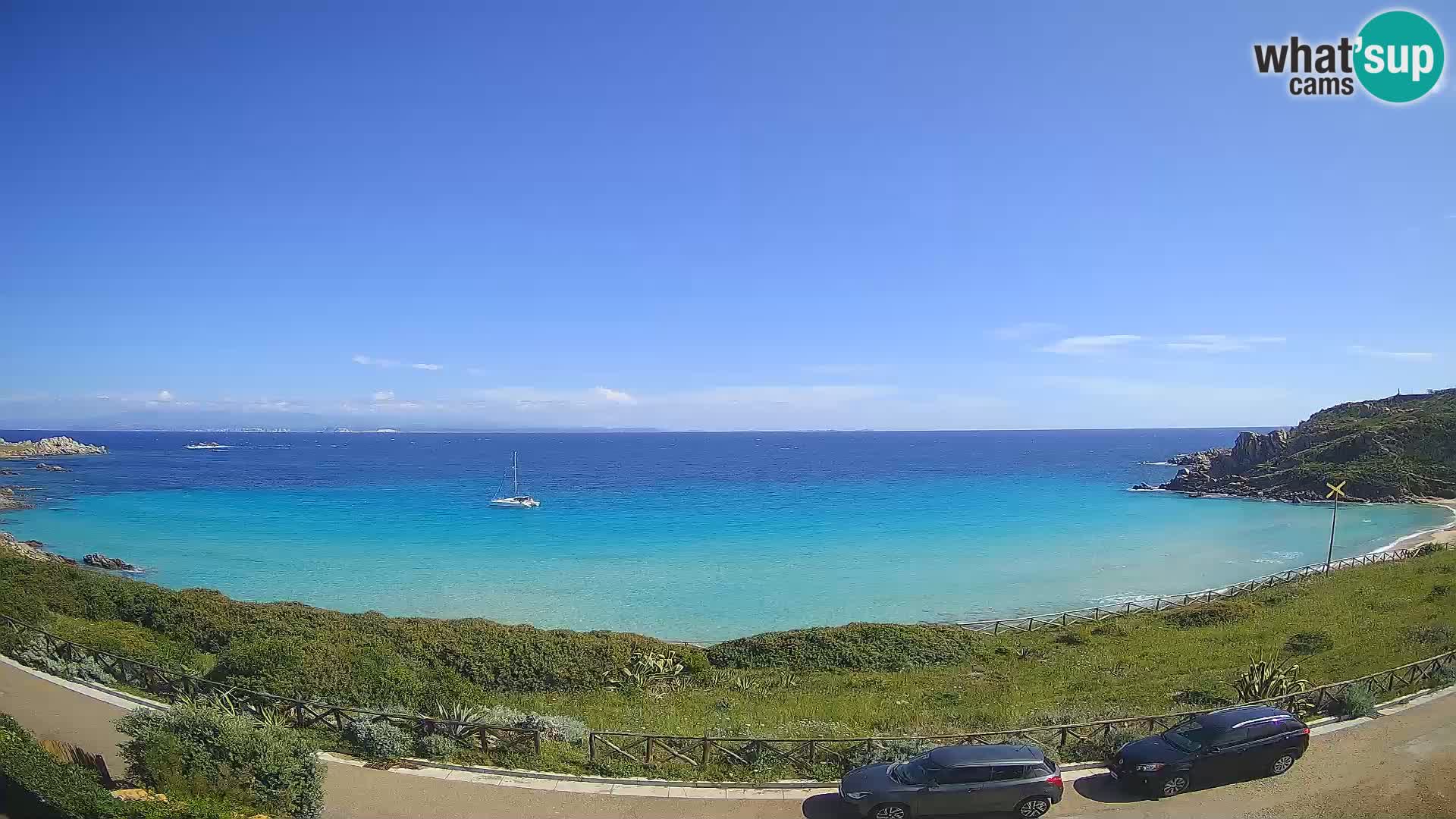 Webcam de la plage Rena Bianca – Santa Teresa Gallura – Sardaigne
