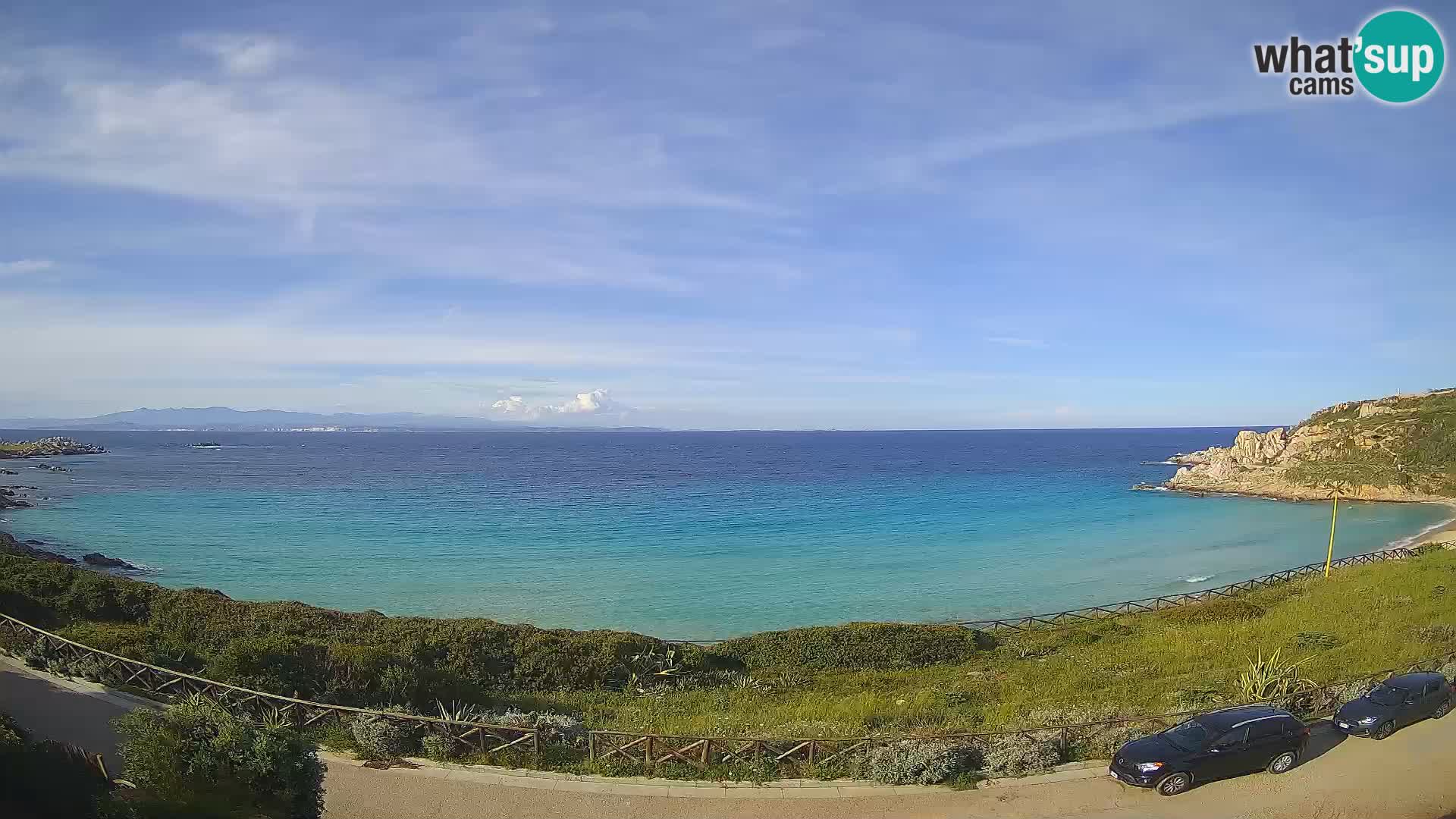 Webcam de la plage Rena Bianca – Santa Teresa Gallura – Sardaigne