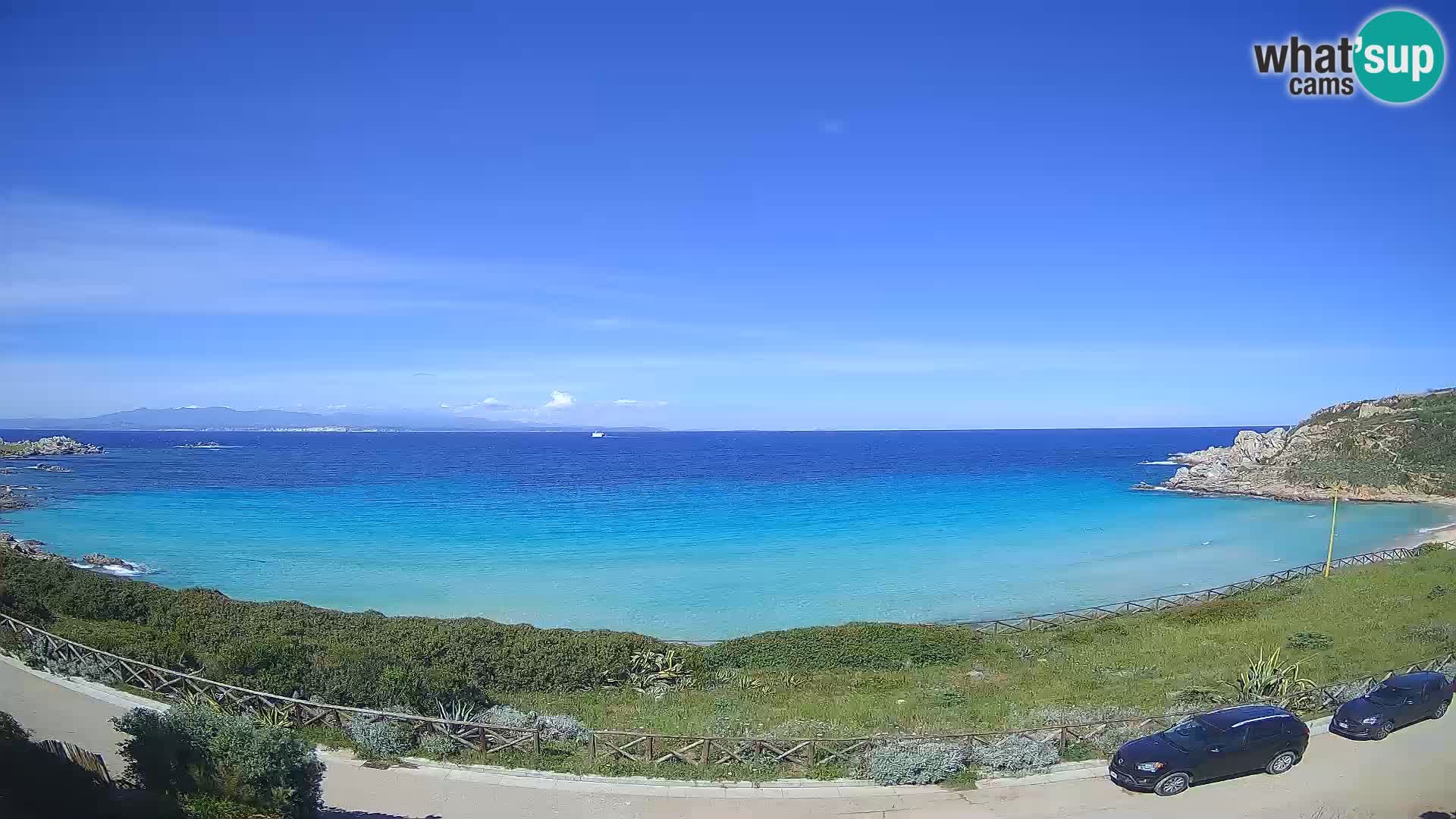 Webcam de la plage Rena Bianca – Santa Teresa Gallura – Sardaigne