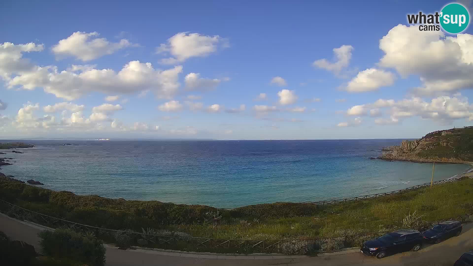 Web kamera plaže Rena Bianca – Santa Teresa Gallura – Sardinija