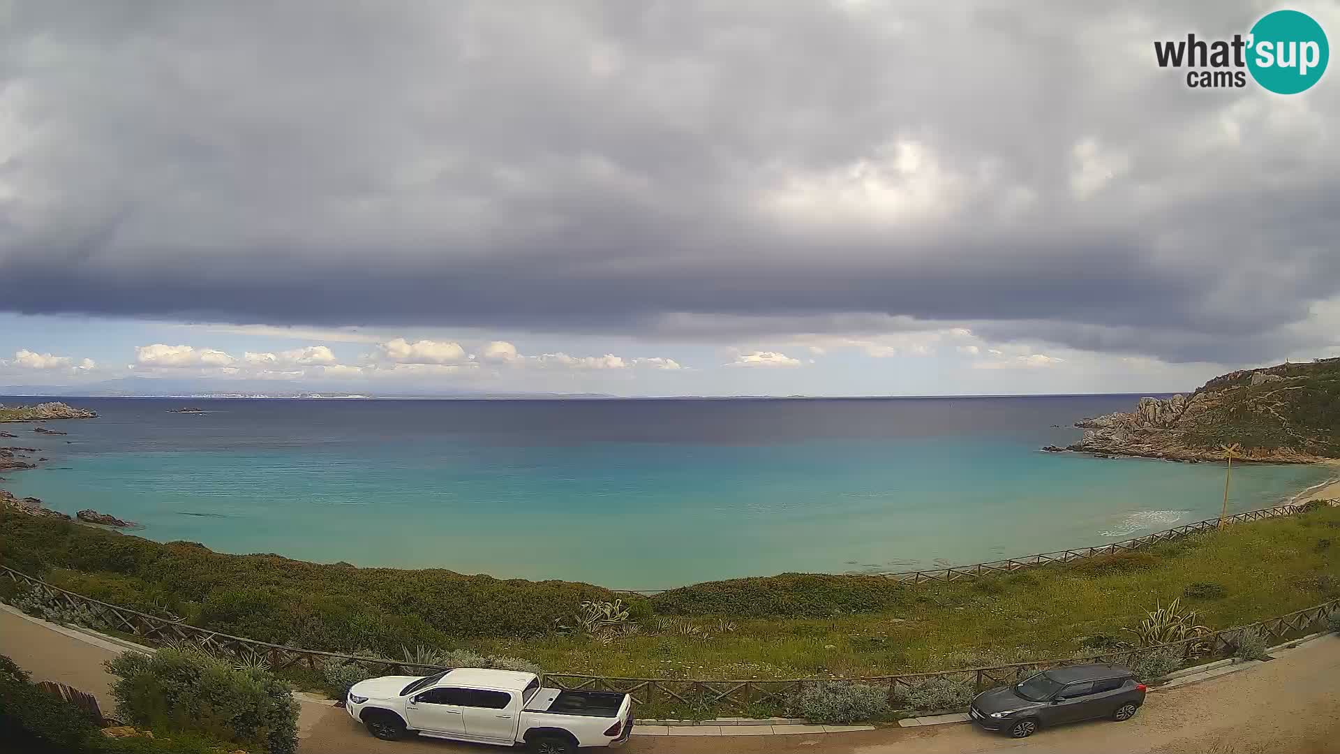 Webcam Rena Bianca beach – Spiaggia Rena Bianca – Santa Teresa Gallura – Sardinia