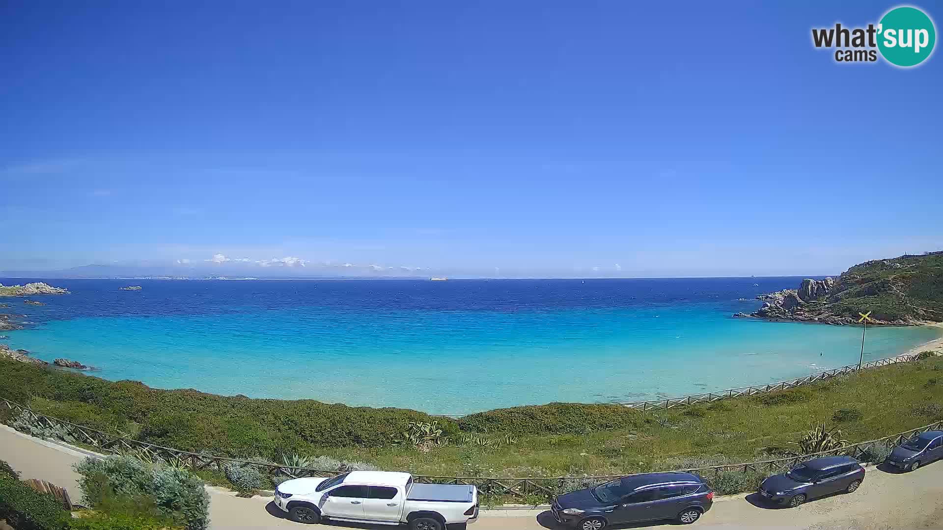 Webcam Spiaggia Rena Bianca – Santa Teresa Gallura – Sardegna