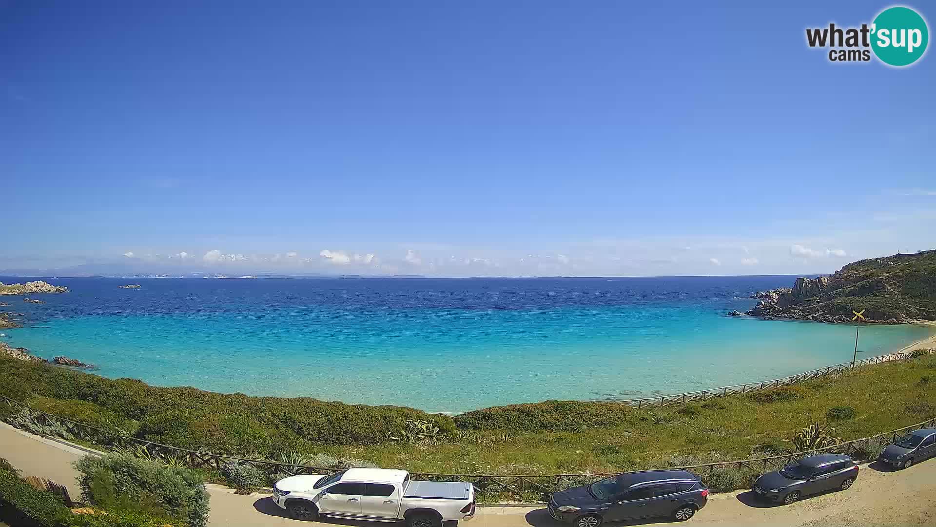 Webcam de la plage Rena Bianca – Santa Teresa Gallura – Sardaigne