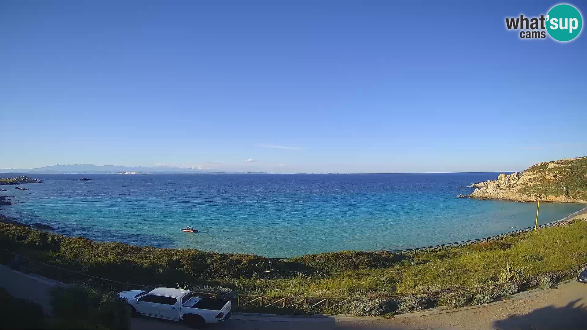 Webcam Spiaggia Rena Bianca – Santa Teresa Gallura – Sardegna