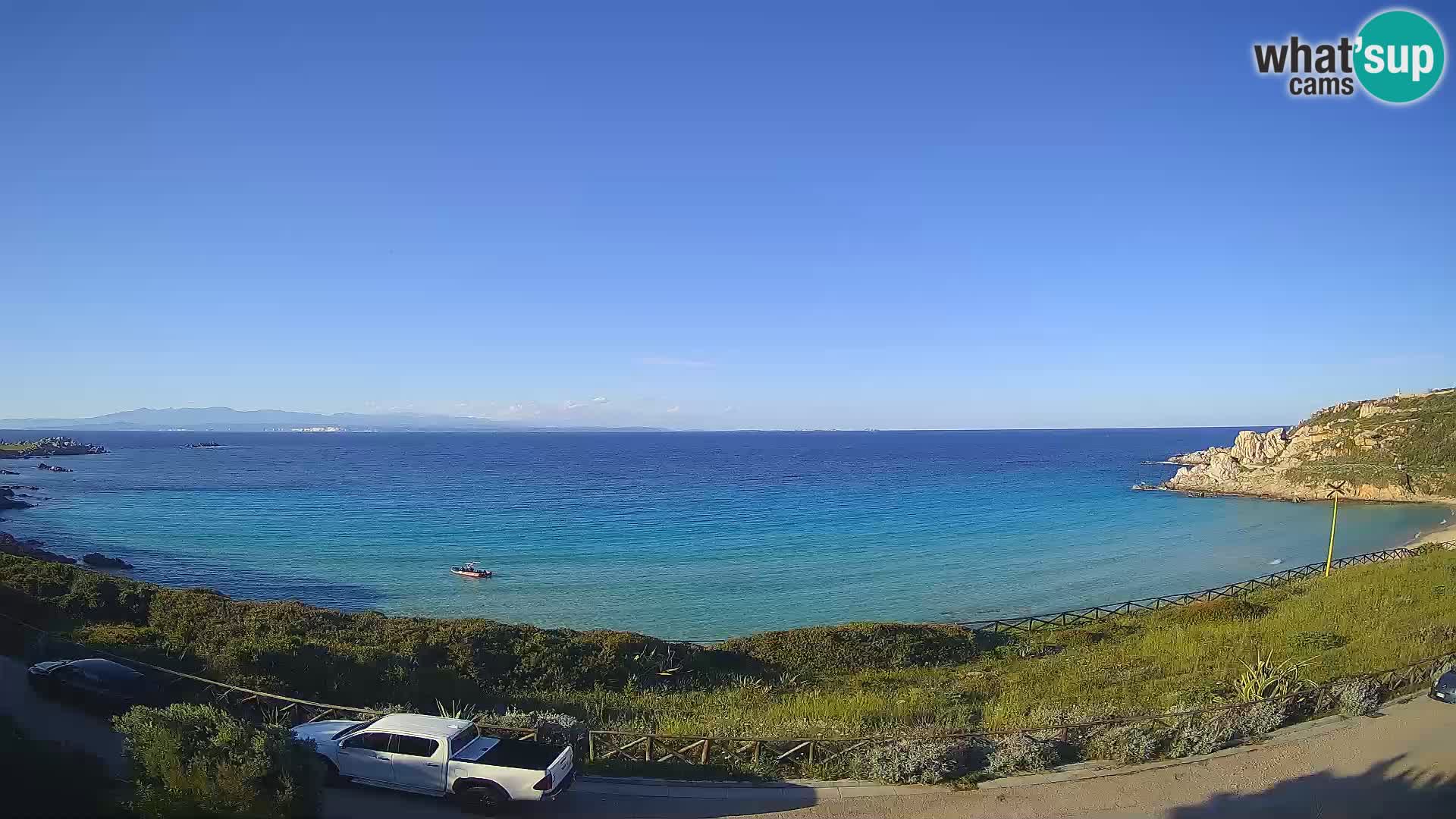 Webcam Rena Bianca beach – Spiaggia Rena Bianca – Santa Teresa Gallura – Sardinia