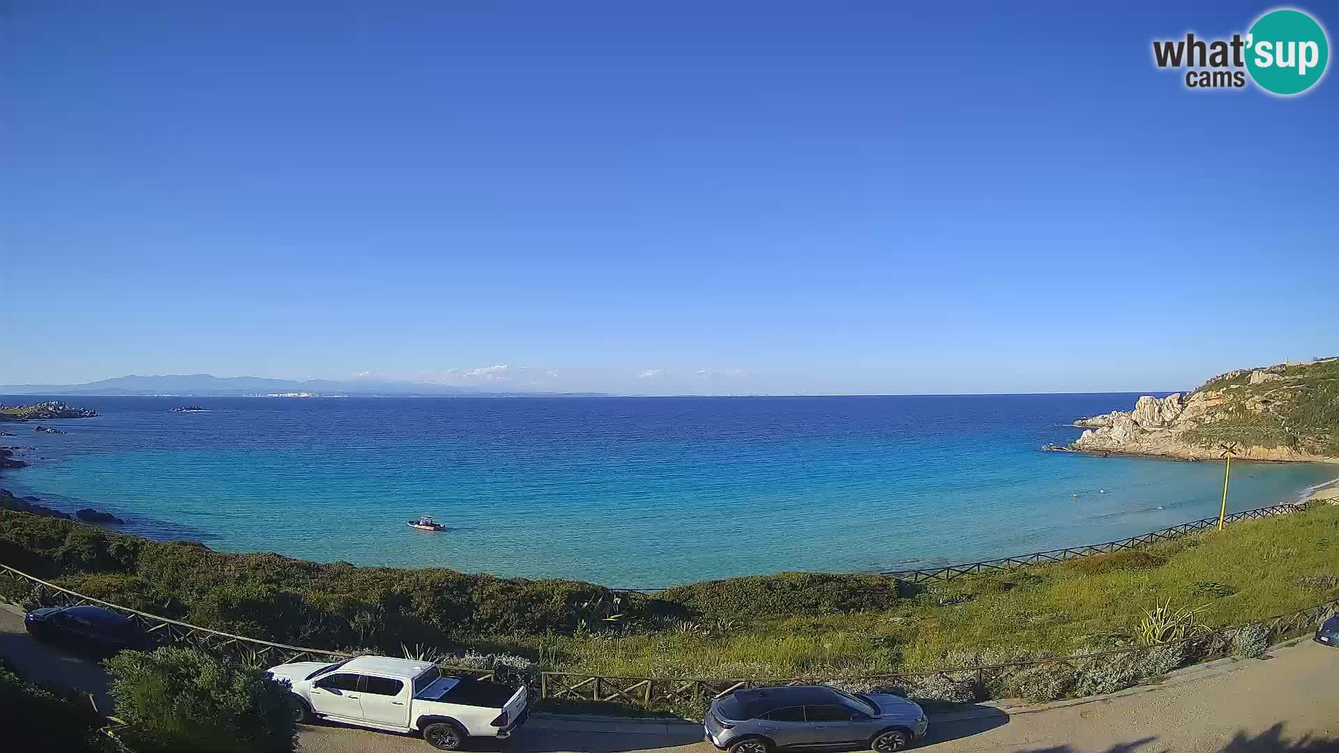 Cámara web playa Rena Bianca – Santa Teresa Gallura – Cerdeña