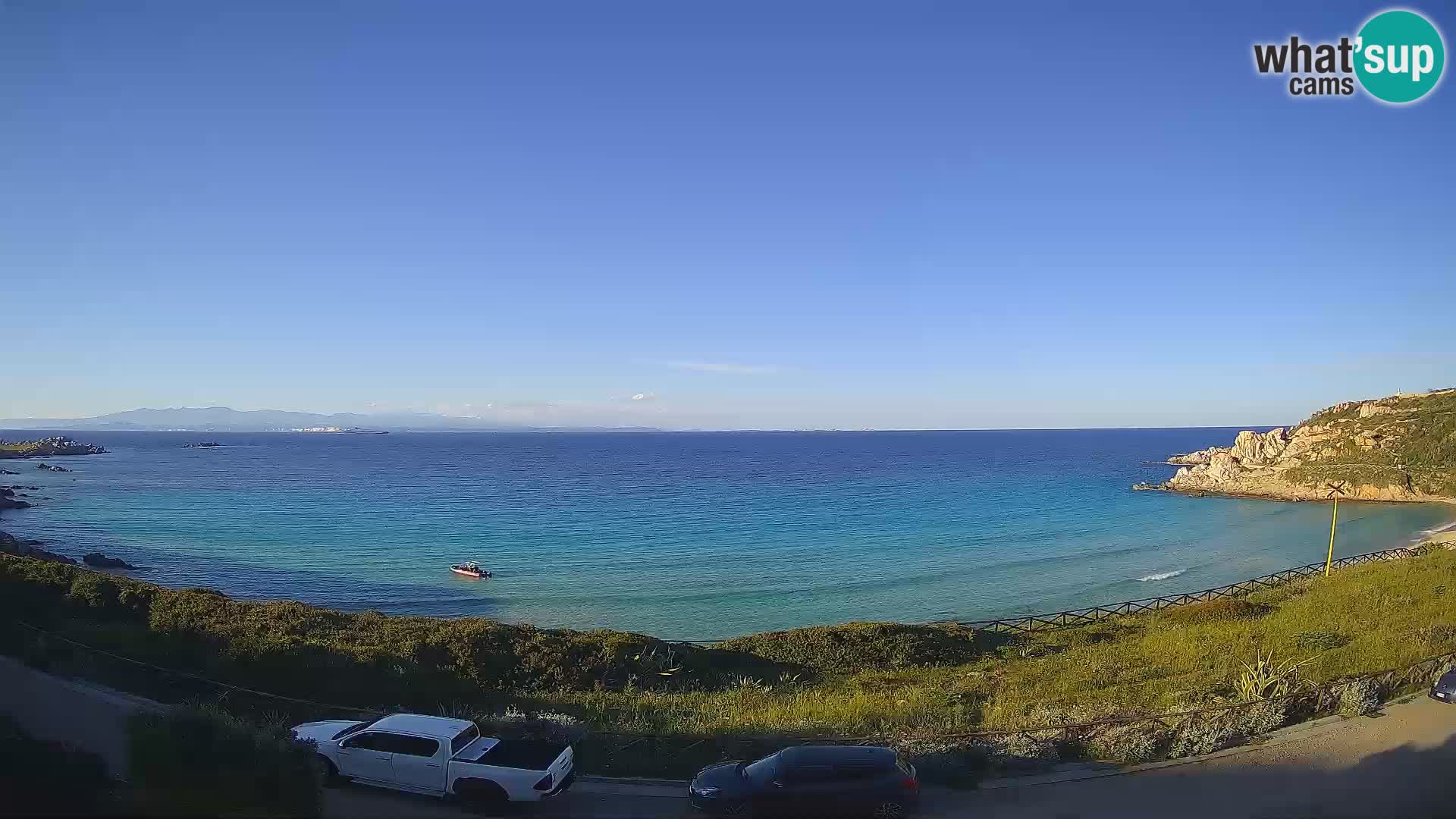 Webcam Rena Bianca beach – Spiaggia Rena Bianca – Santa Teresa Gallura – Sardinia