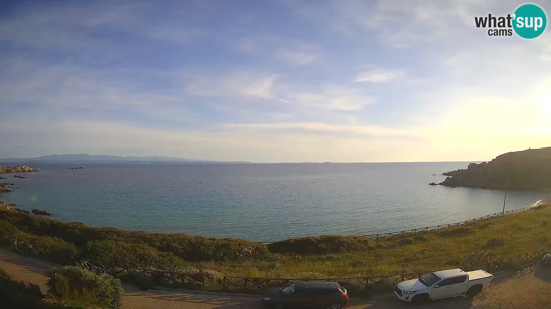 Cámara web playa Rena Bianca – Santa Teresa Gallura – Cerdeña