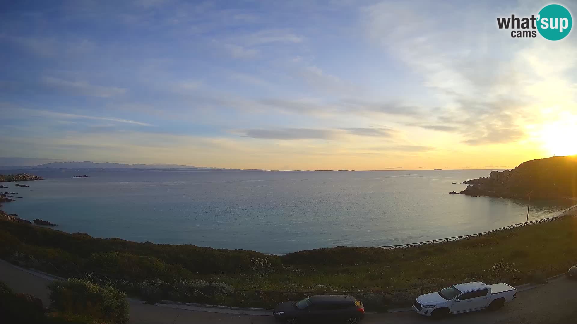 Webcam de la plage Rena Bianca – Santa Teresa Gallura – Sardaigne