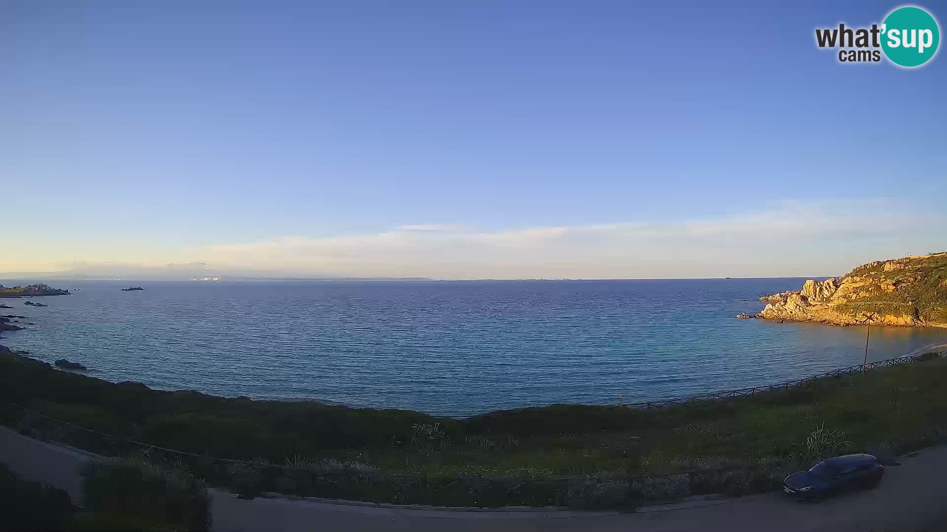 Webcam Rena Bianca beach – Spiaggia Rena Bianca – Santa Teresa Gallura – Sardinia