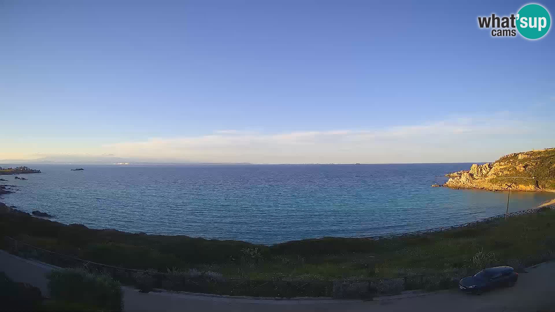 Webcam de la plage Rena Bianca – Santa Teresa Gallura – Sardaigne
