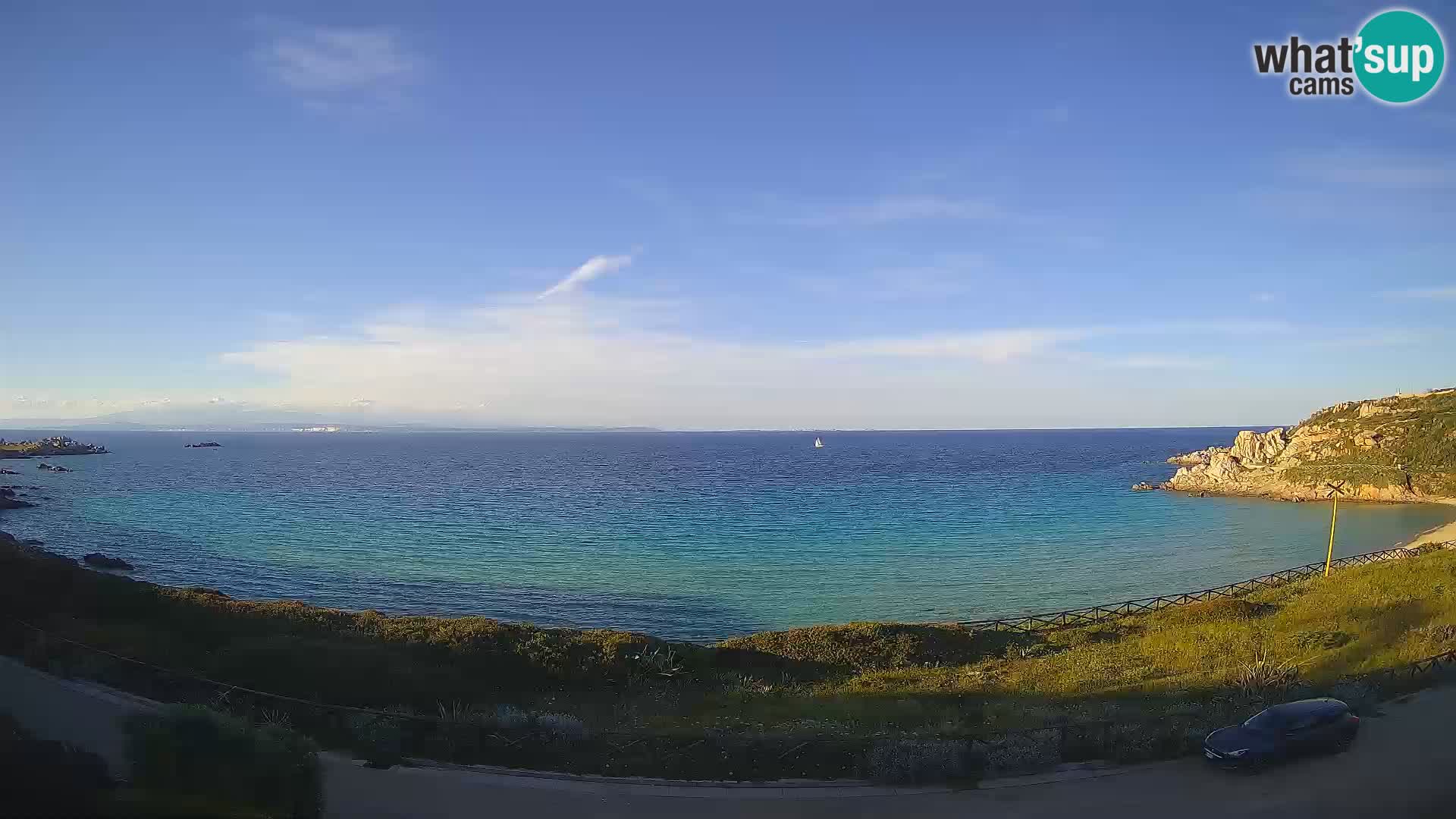Web kamera plaže Rena Bianca – Santa Teresa Gallura – Sardinija