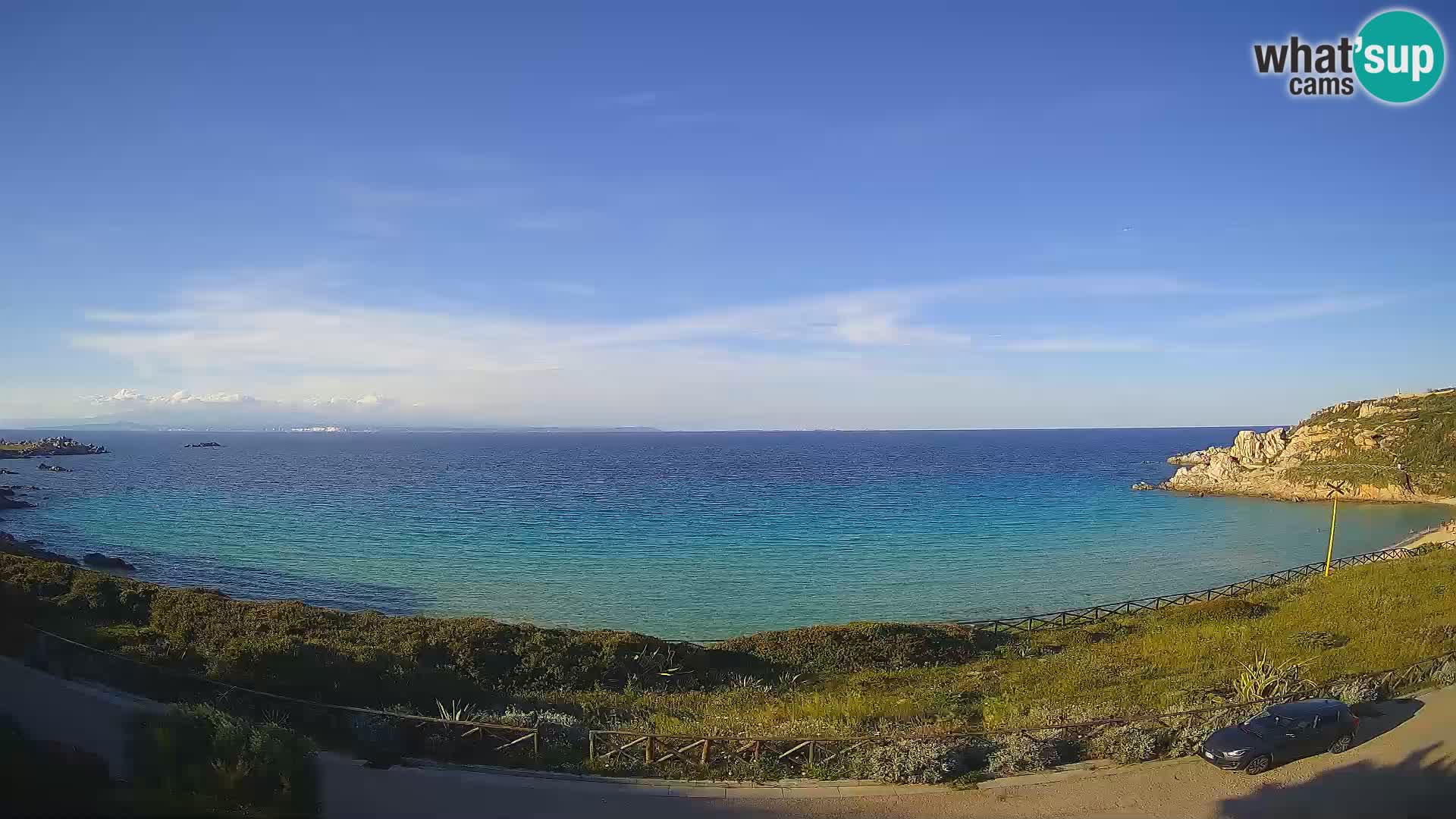 Spletna kamera plaža Rena Bianca – Santa Teresa Gallura – Sardinija