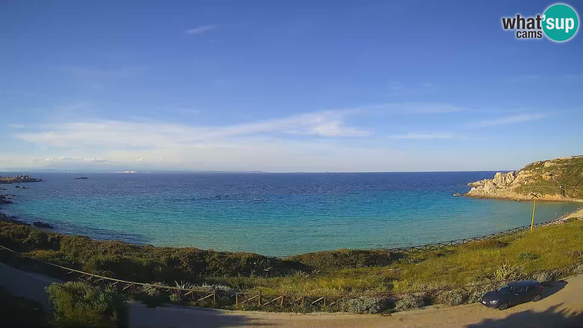 Webcam de la plage Rena Bianca – Santa Teresa Gallura – Sardaigne