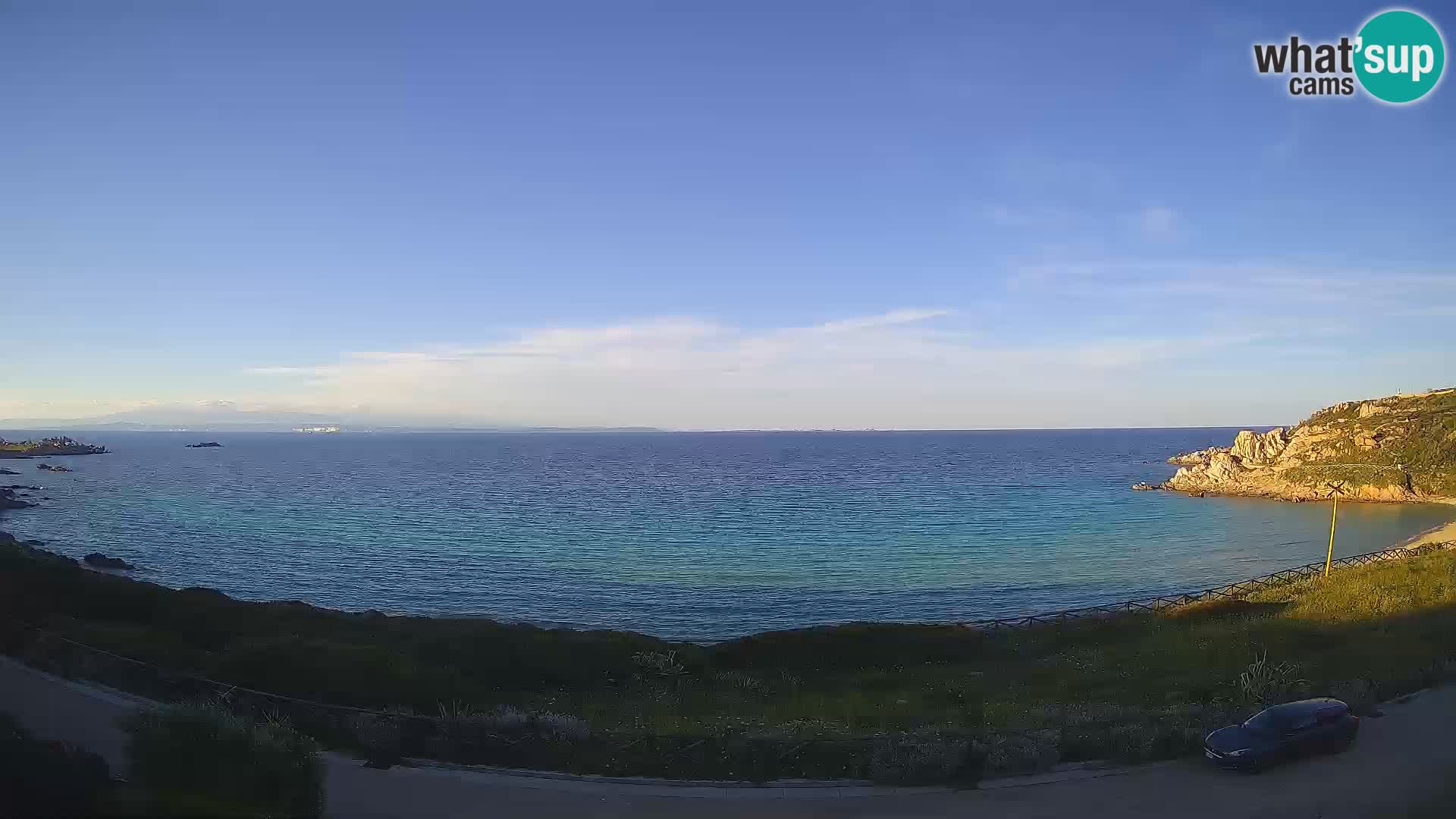 Webcam Rena Bianca beach – Spiaggia Rena Bianca – Santa Teresa Gallura – Sardinia