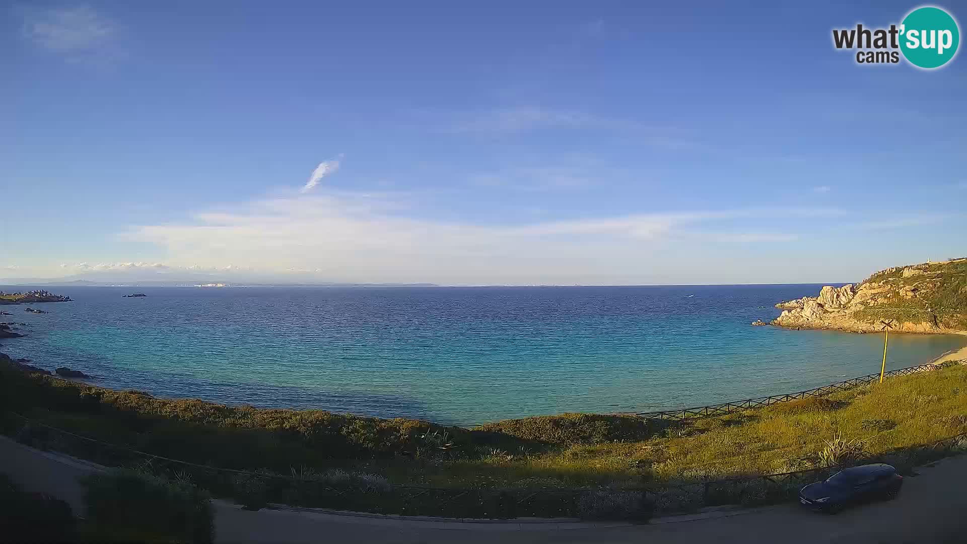 Webcam Rena Bianca beach – Spiaggia Rena Bianca – Santa Teresa Gallura – Sardinia