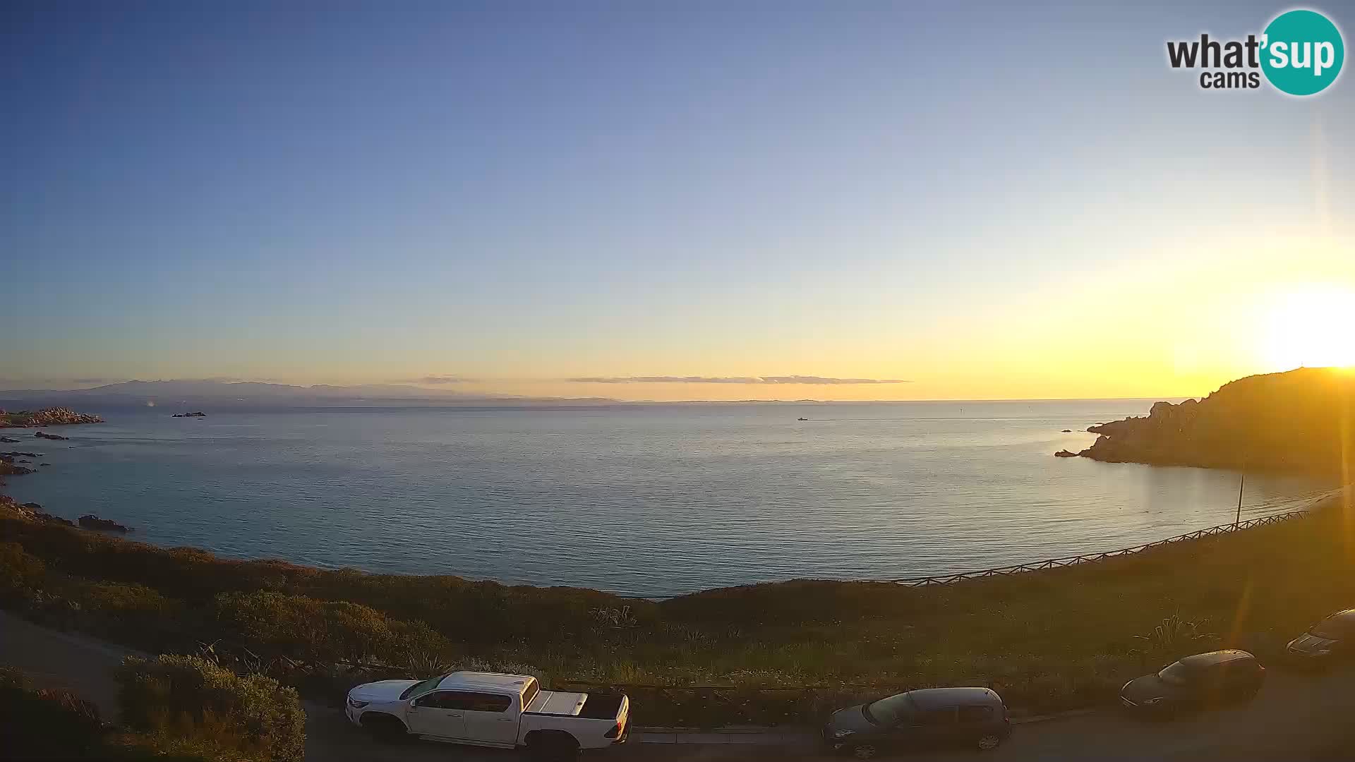 Webcam de la plage Rena Bianca – Santa Teresa Gallura – Sardaigne