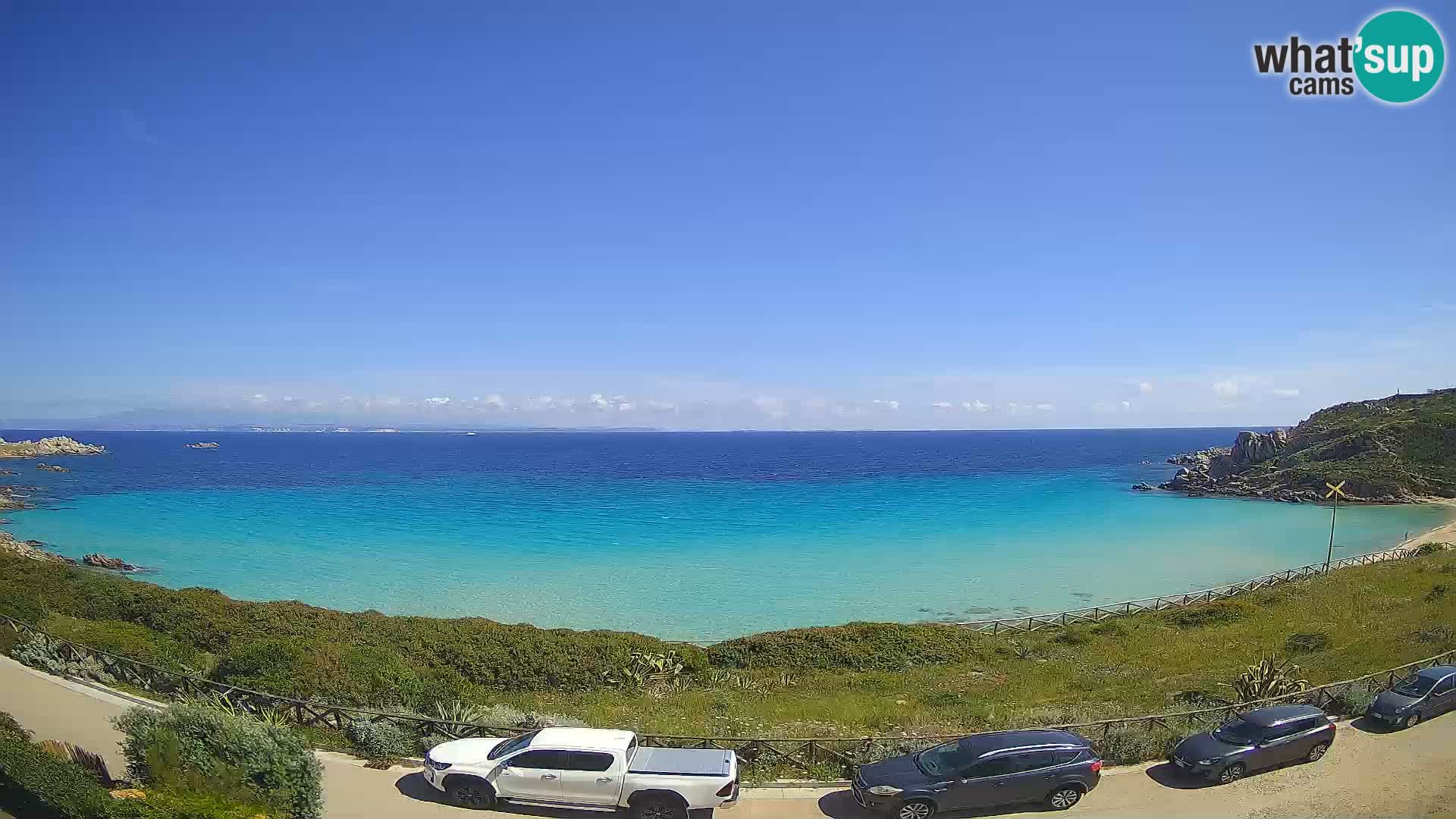 Webcam Spiaggia Rena Bianca – Santa Teresa Gallura – Sardegna