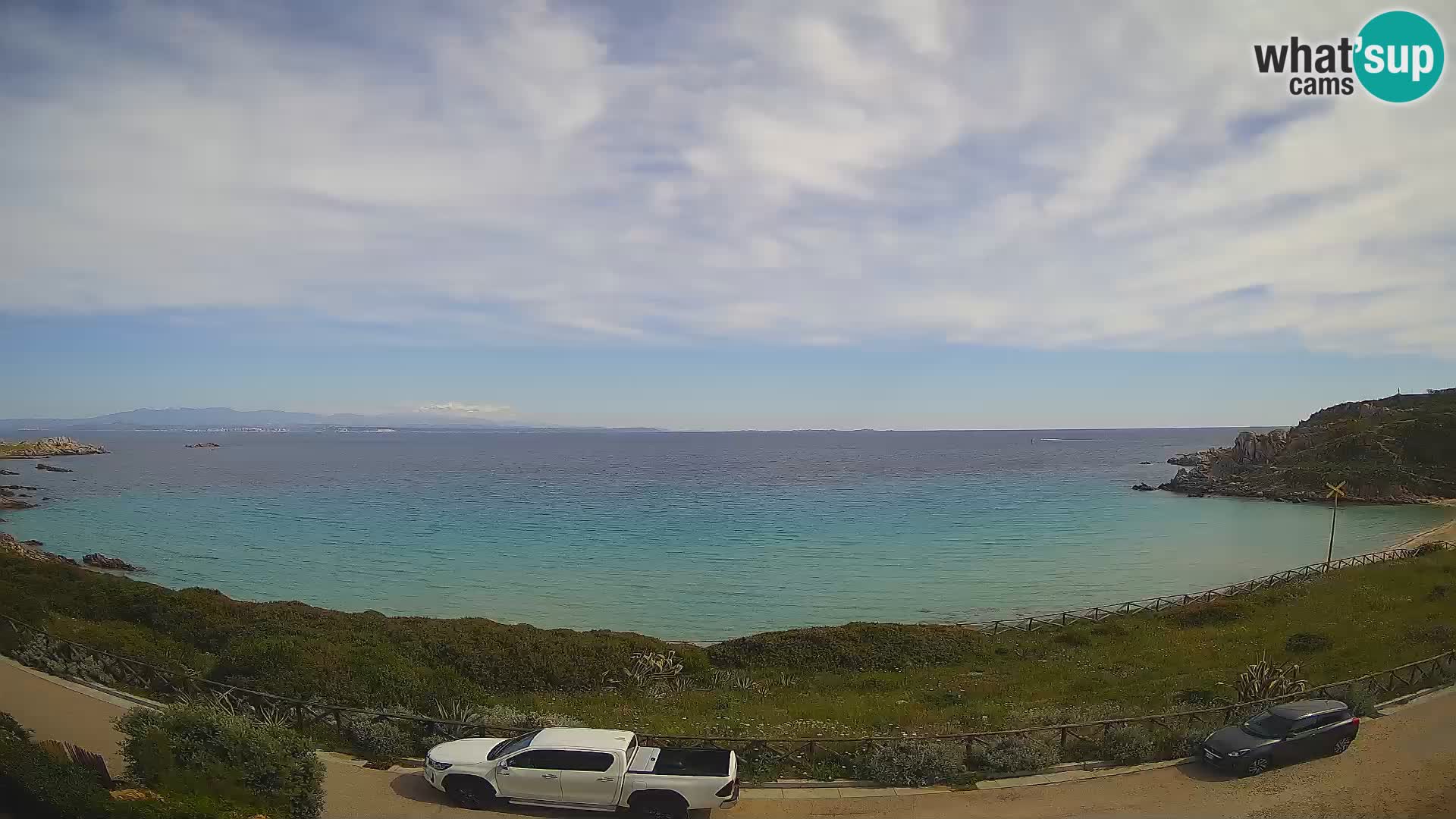 Webcam de la plage Rena Bianca – Santa Teresa Gallura – Sardaigne