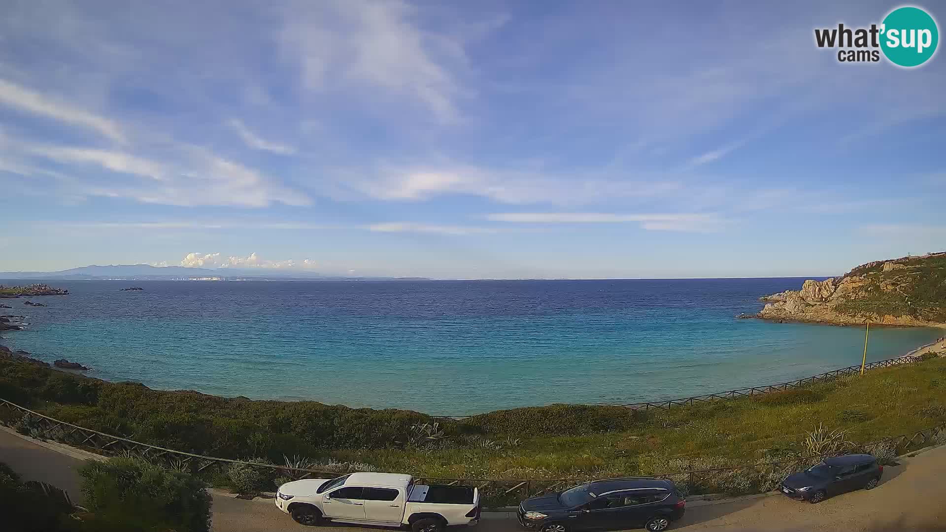 Cámara web playa Rena Bianca – Santa Teresa Gallura – Cerdeña