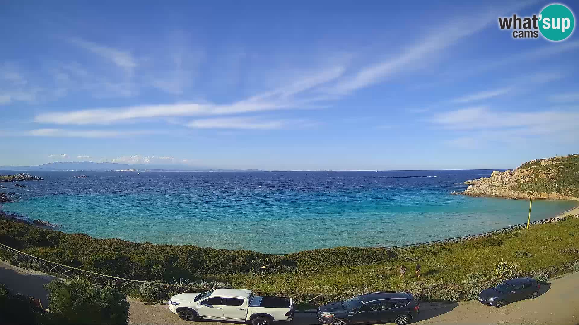 Web kamera plaže Rena Bianca – Santa Teresa Gallura – Sardinija