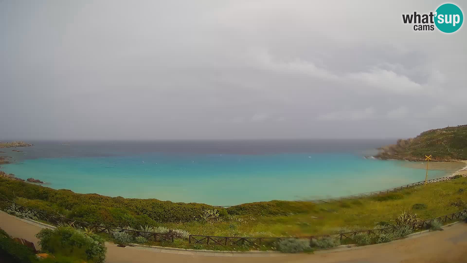Webcam de la plage Rena Bianca – Santa Teresa Gallura – Sardaigne