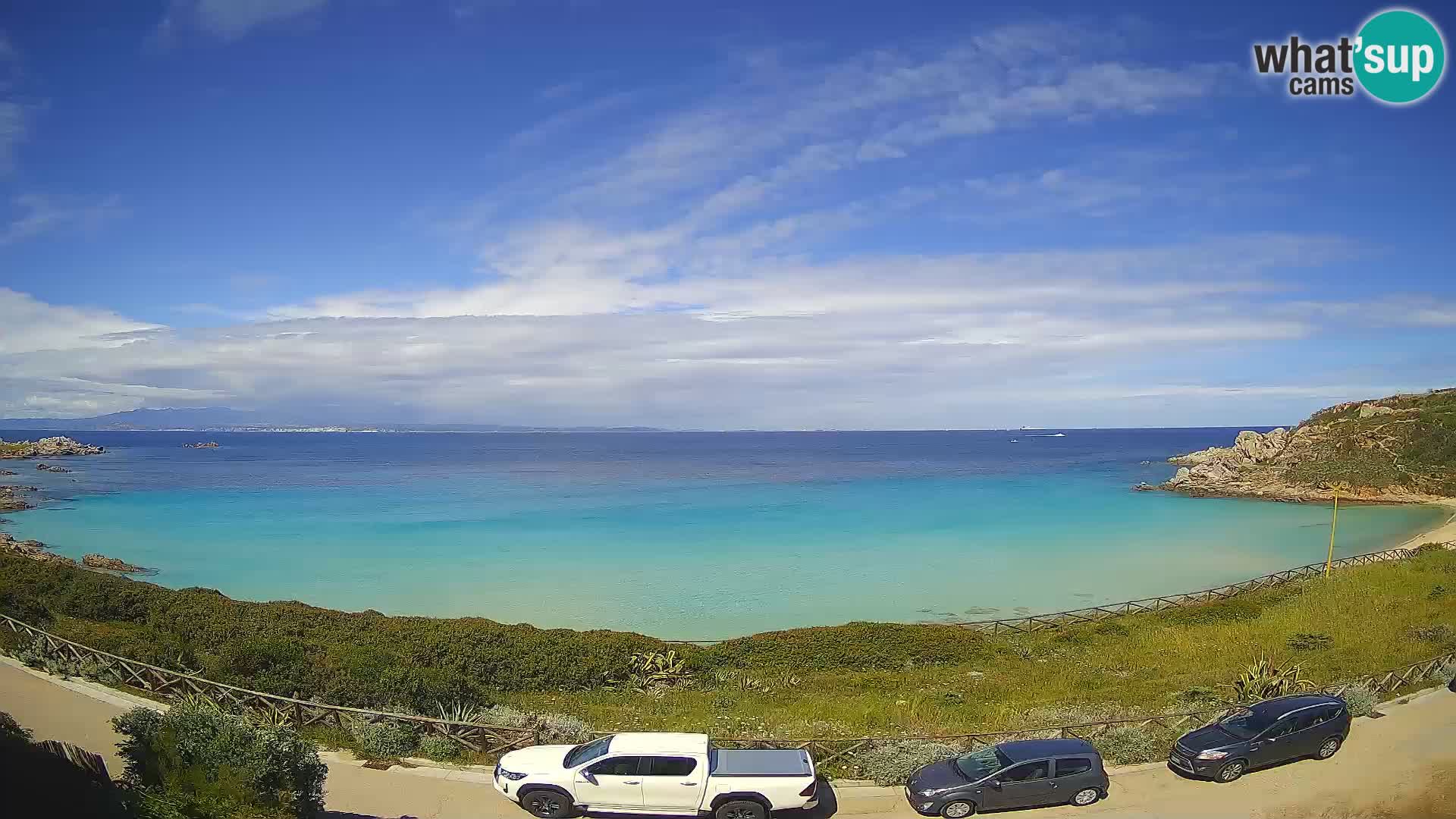 Webcam Spiaggia Rena Bianca – Santa Teresa Gallura – Sardegna