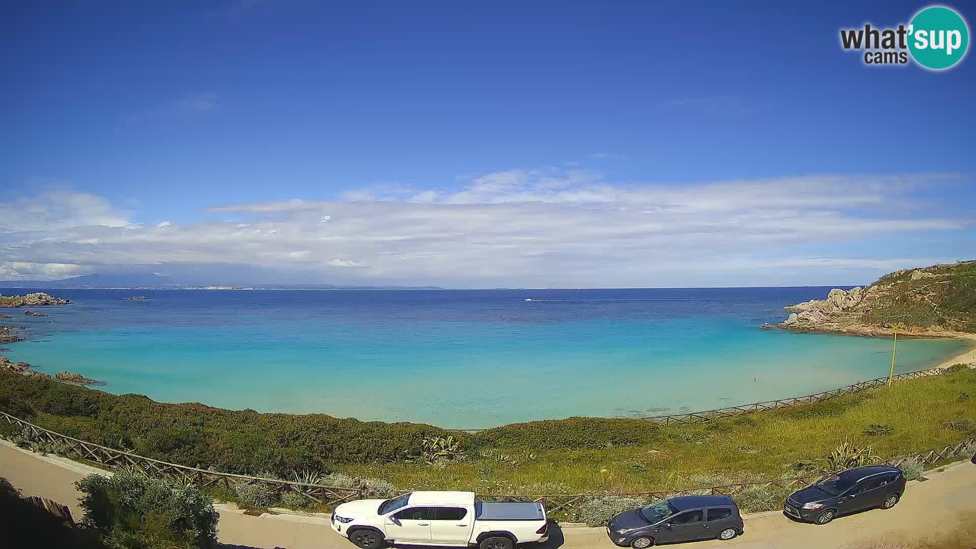 Cámara web playa Rena Bianca – Santa Teresa Gallura – Cerdeña