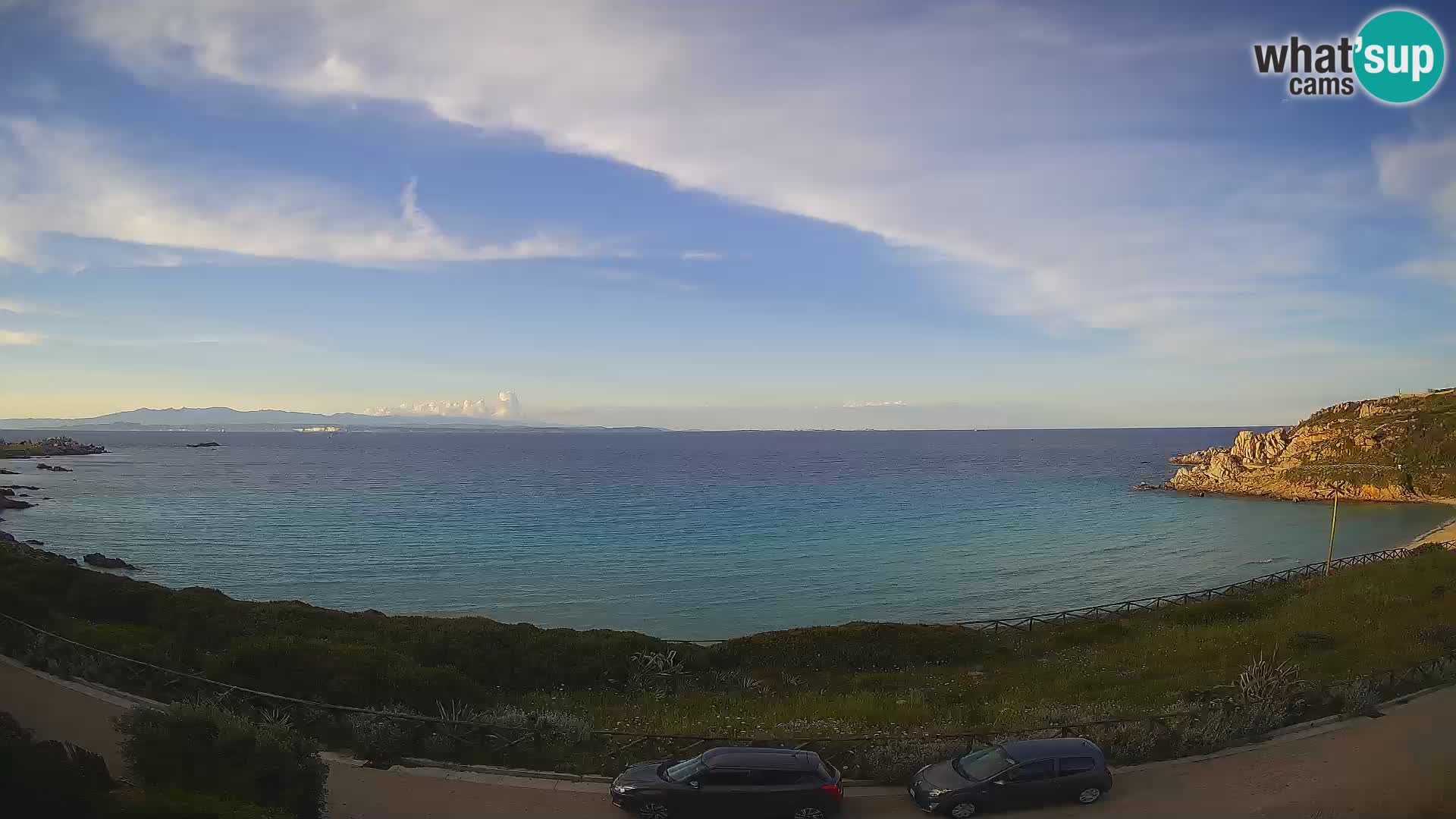 Spletna kamera plaža Rena Bianca – Santa Teresa Gallura – Sardinija