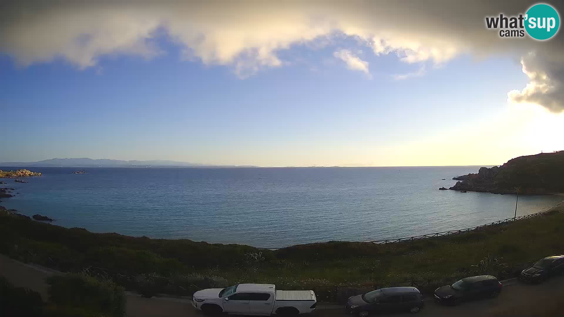Spletna kamera plaža Rena Bianca – Santa Teresa Gallura – Sardinija