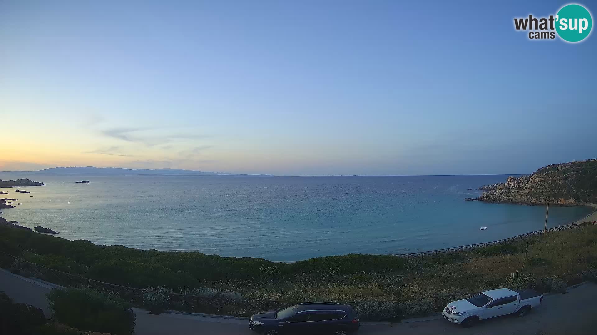 Web kamera plaže Rena Bianca – Santa Teresa Gallura – Sardinija