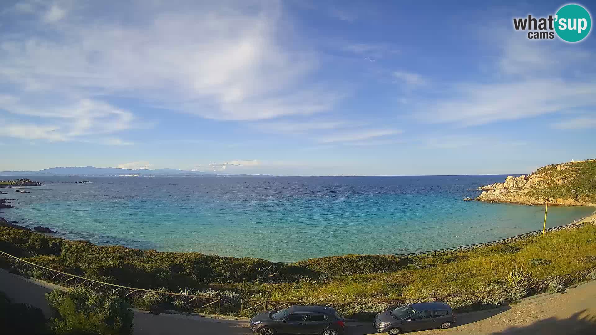 Spletna kamera plaža Rena Bianca – Santa Teresa Gallura – Sardinija