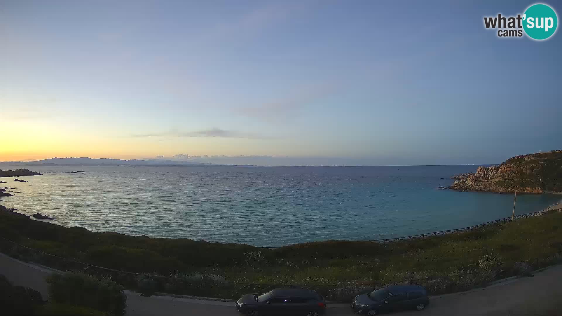 Spletna kamera plaža Rena Bianca – Santa Teresa Gallura – Sardinija